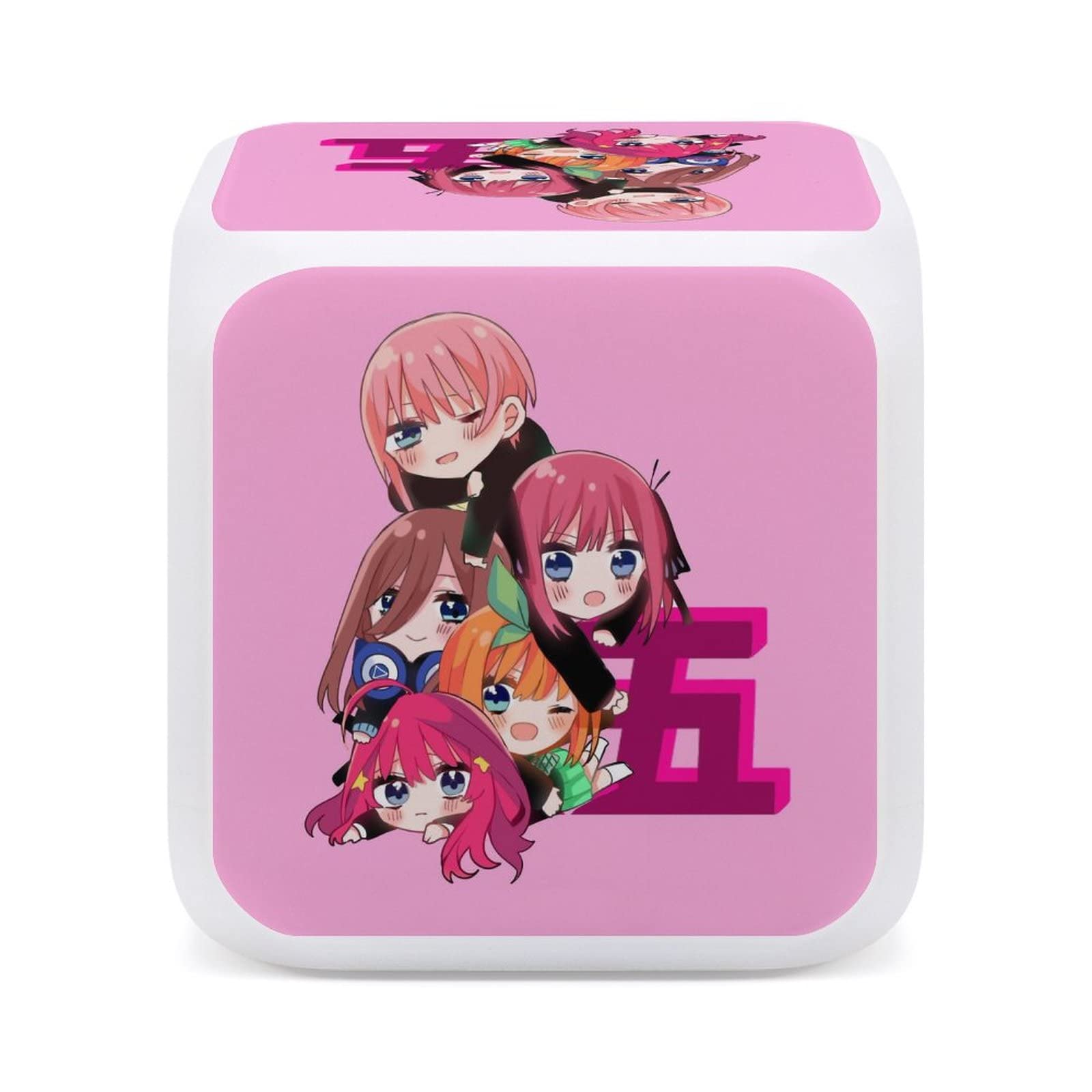 Amazon.co.jp: 五等分の花嫁 目覚まし時計 キャラクター 目覚まし時計