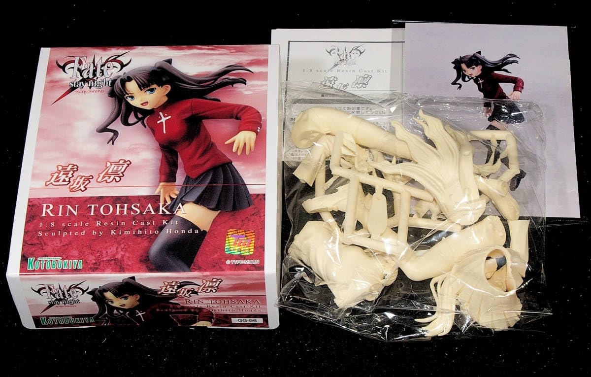 Amazon.co.jp: 絶版/Fate/stay night 1/8 遠坂凛 ガレージキット 原形