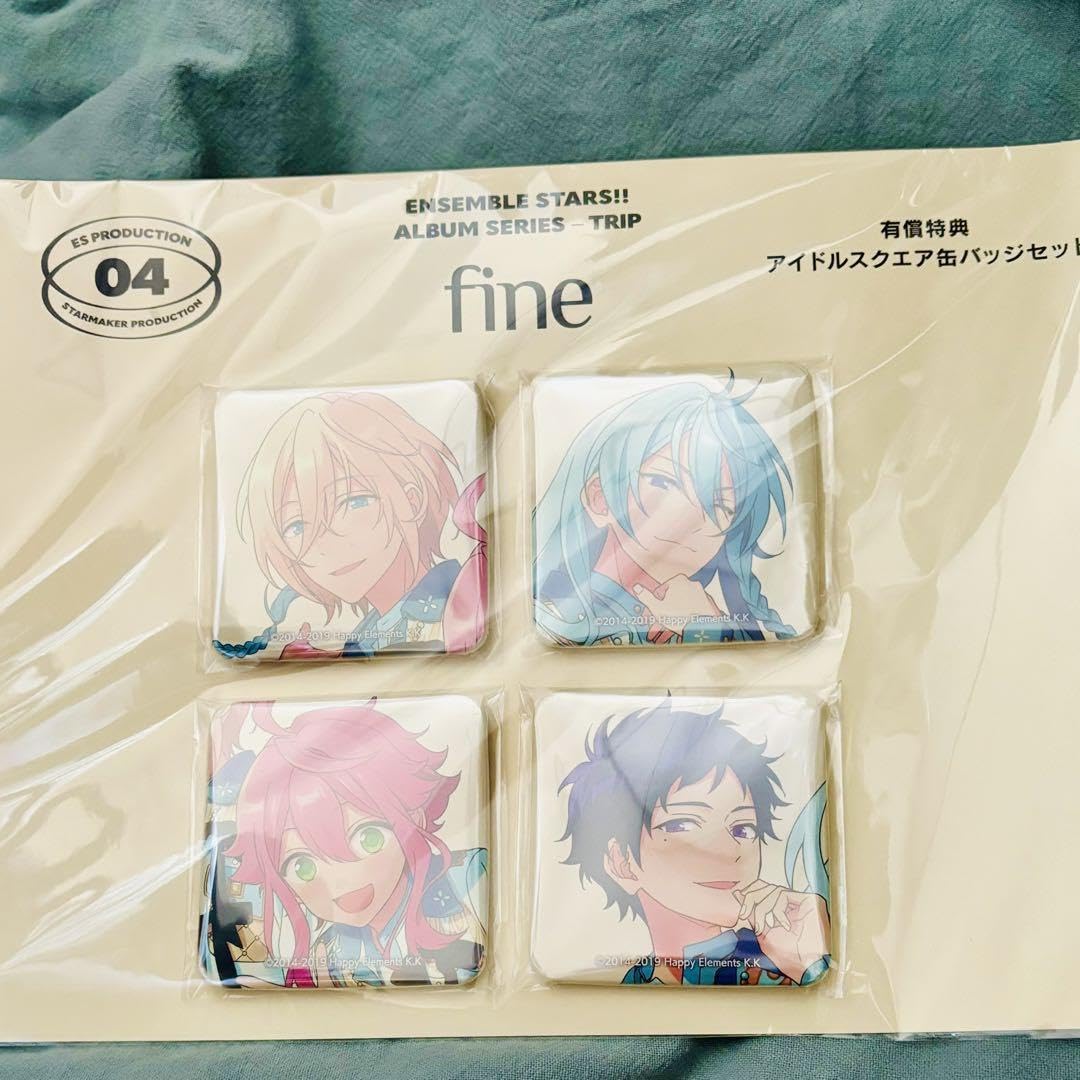 Amazon.co.jp: あんスタ fine TRIP アルバム アイドルスクエア缶バッジ