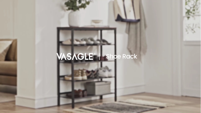 Amazon｜VASAGLE シューズラック 下駄箱 おしゃれ 省スペース 5段 大
