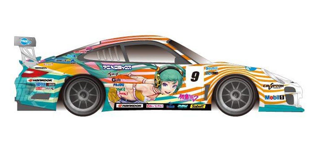 Amazon | 1/24 No.2 ポルシェ911GT3R 初音ミクXGSRポルシェ RD.6仕様