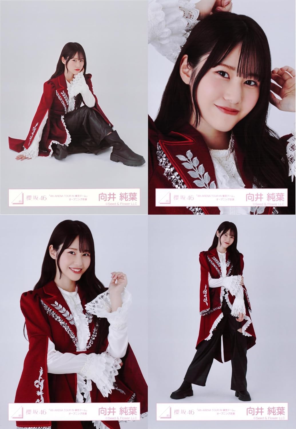 冨田菜々風 4周年コンサート衣装② ピオニーズ 直筆 ヨリ チュウ ヒキ