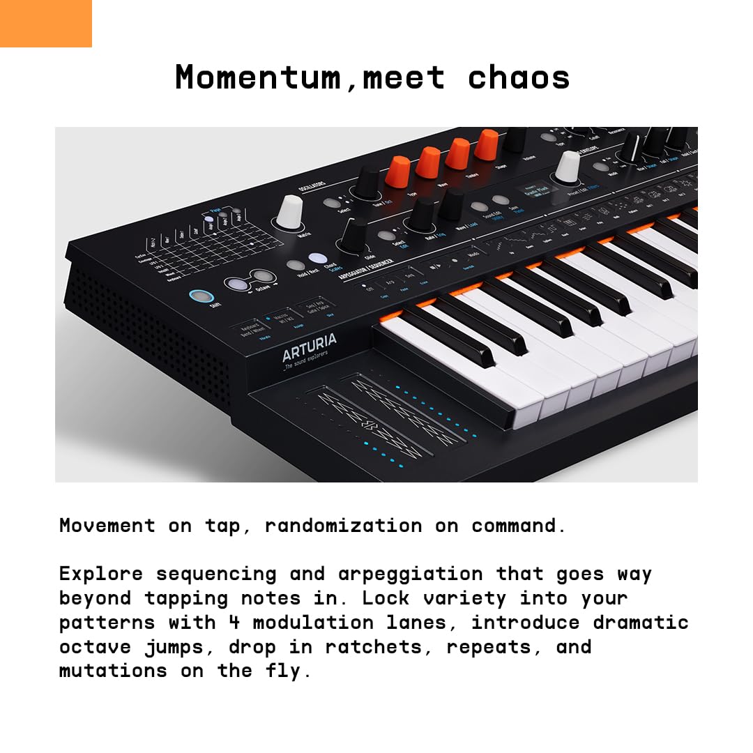 Amazon.com: Arturia MiniFreak 37 Key Polyphonic 6-Voice Hybrid