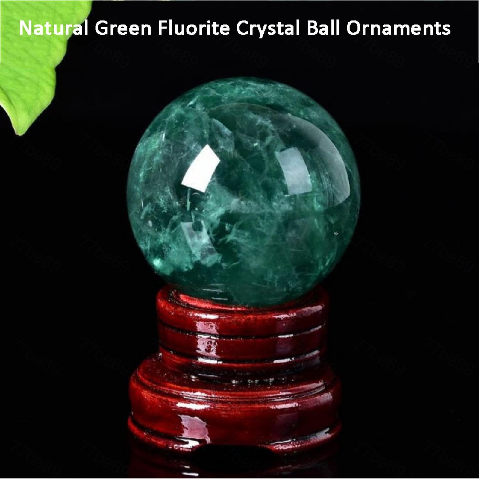 Amazon.co.jp: 水晶玉 水晶 丸玉 緑 天然緑色の蛍石水晶玉 完全天然