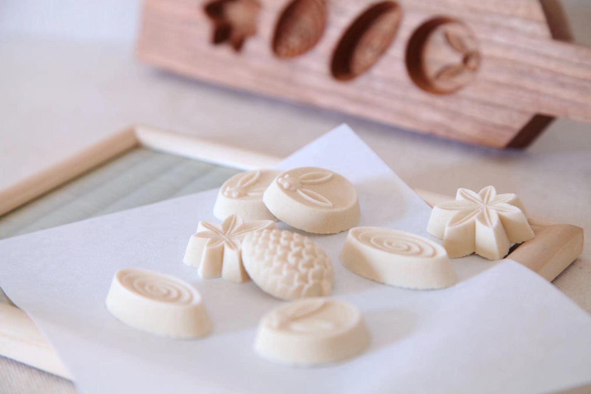 Amazon | KENNKUNN 限定セール！和菓子道具 打菓子木型四種 うさぎ