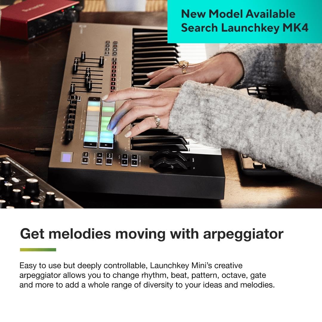 Amazon | novation LAUNCHKEY 61 MK3 MIDIキーボード コントローラー