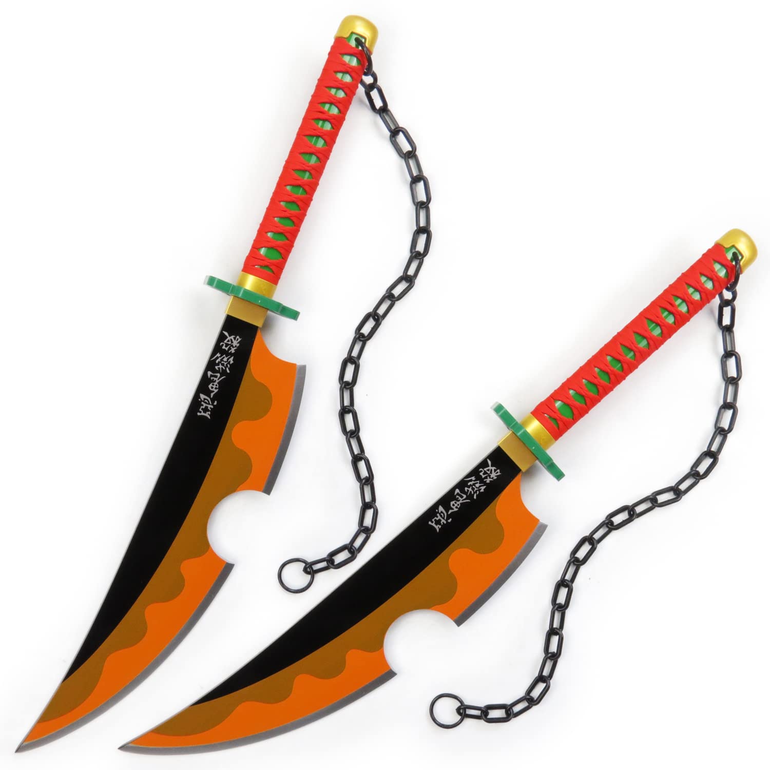 Amazon.co.jp: MEZONSIN 鬼滅の刃 日輪刀 宇髄天元 刀 コスプレ道具刀