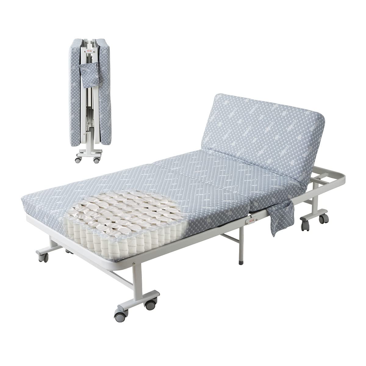 Amazon.co.jp: エムール 折りたたみベッド ベッド 折り畳み シングル