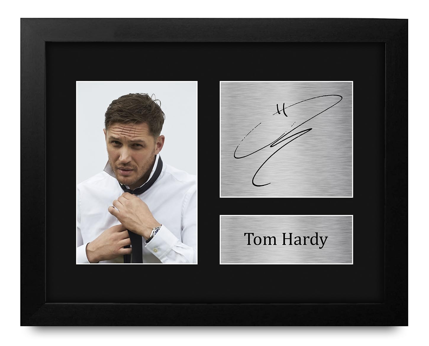 Amazon.com: HWC Trading Tom Hardy Framed Gift Signed Printed