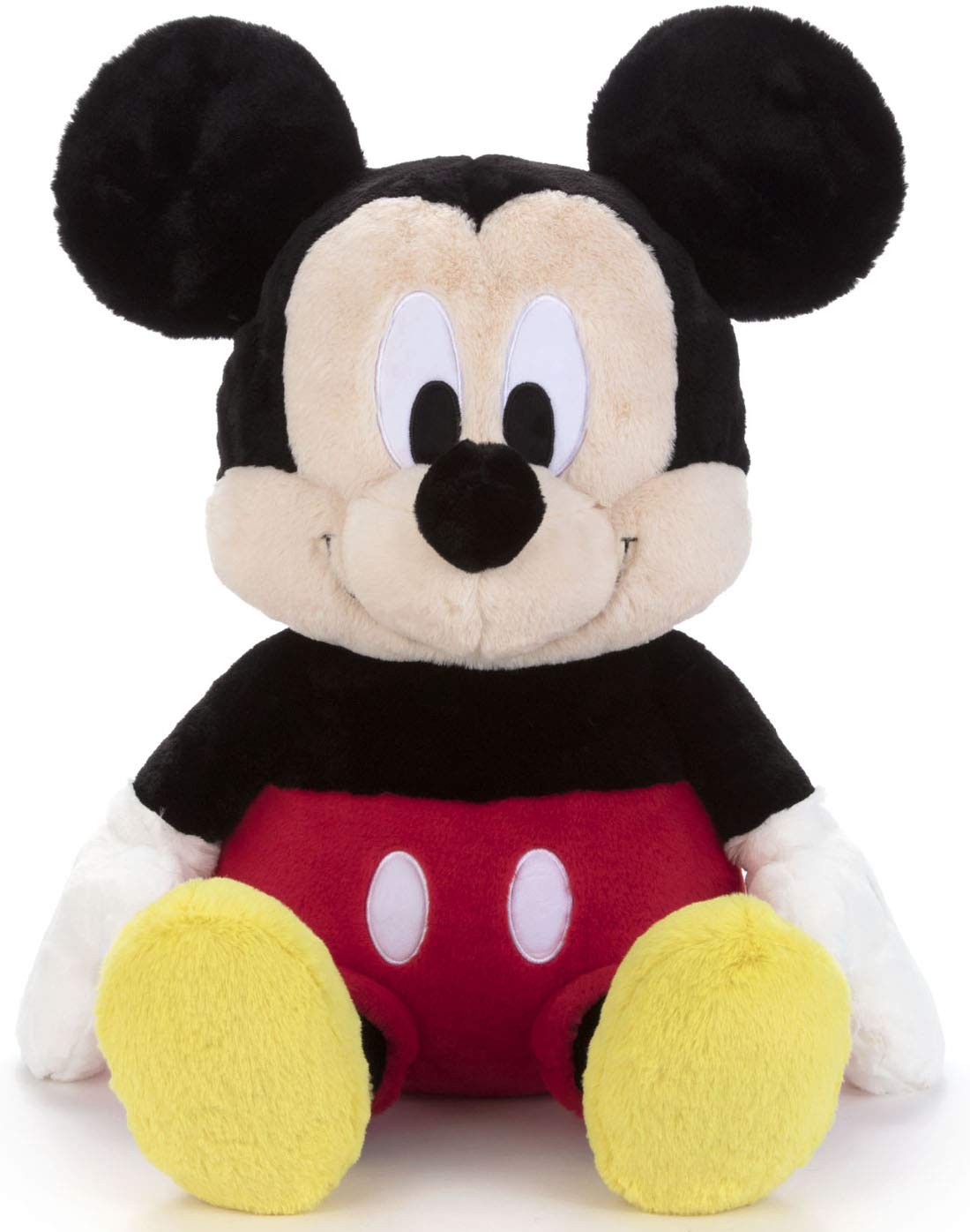 Amazon.co.jp: ディズニーキャラクター ふわなで ぬいぐるみL ミッキー