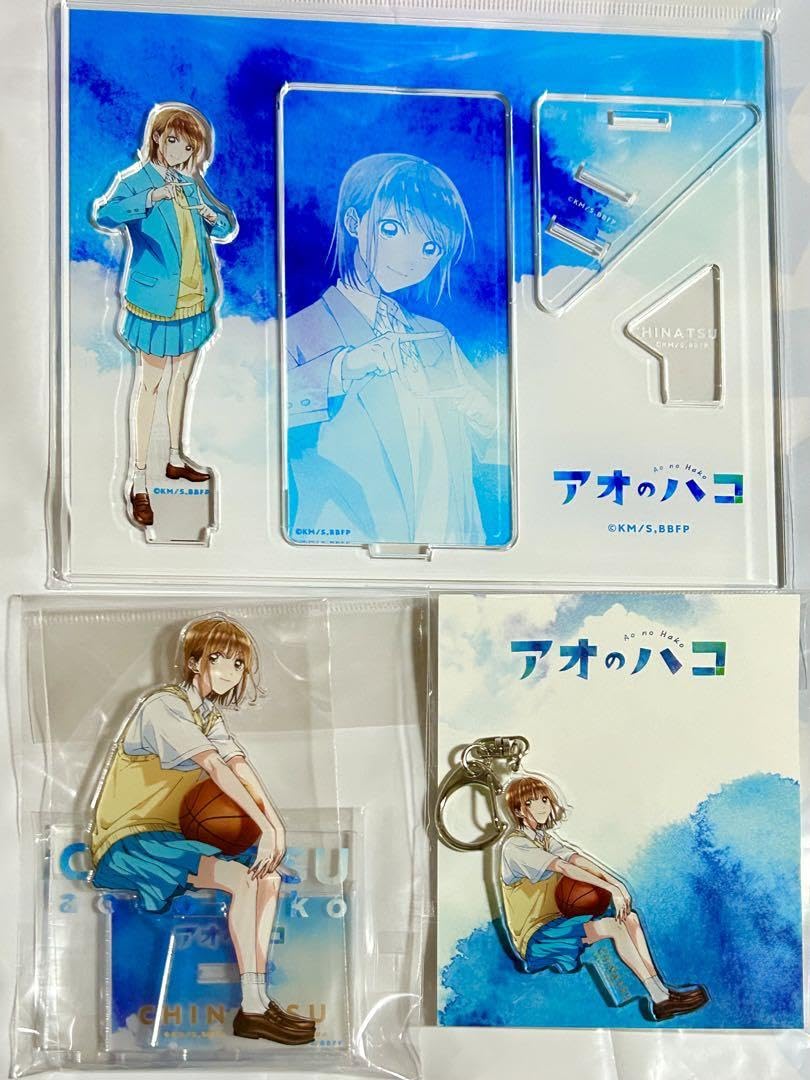 Amazon.co.jp: アオのハコ 座るアクリルスタンド 鹿野千夏 アクスタ