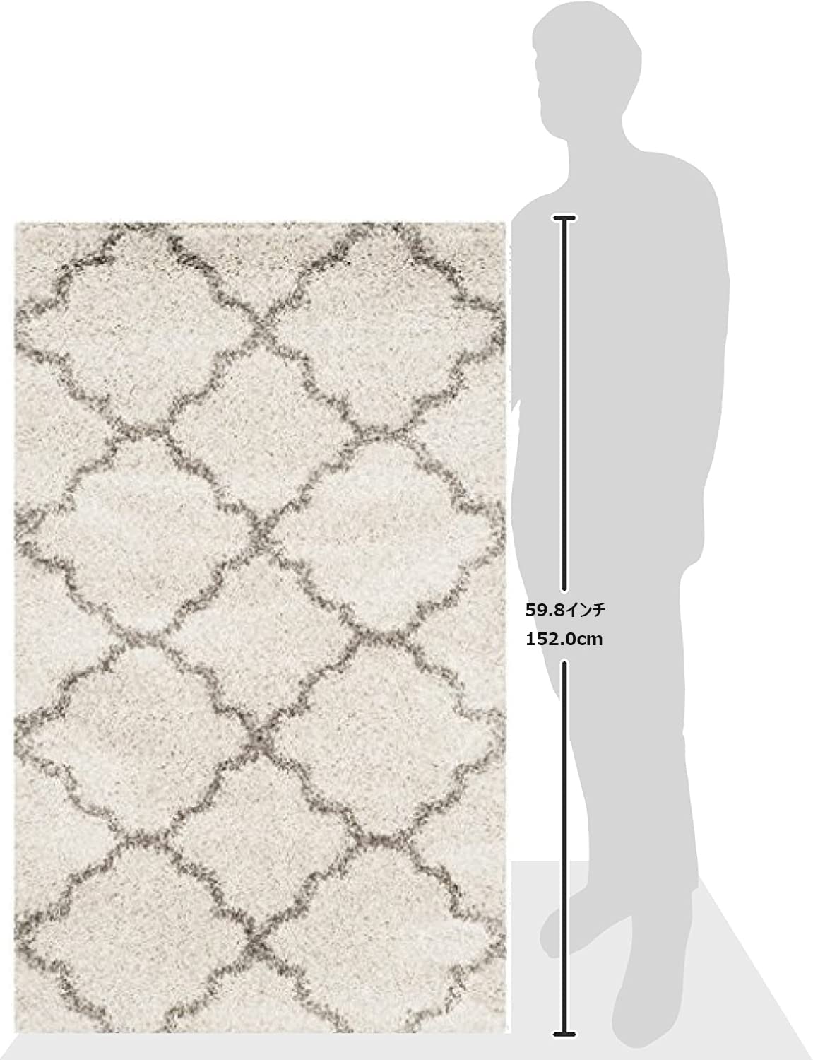 Amazon｜SAFAVIEH (サファビア) Hudson Shag Collection (ハドソン