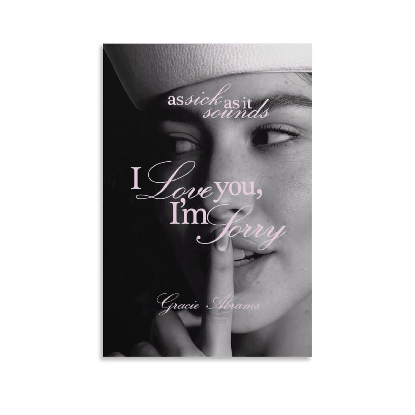 Amazon.com: Gracie Abrams I Love You I'm Sorry Posters & Prints on