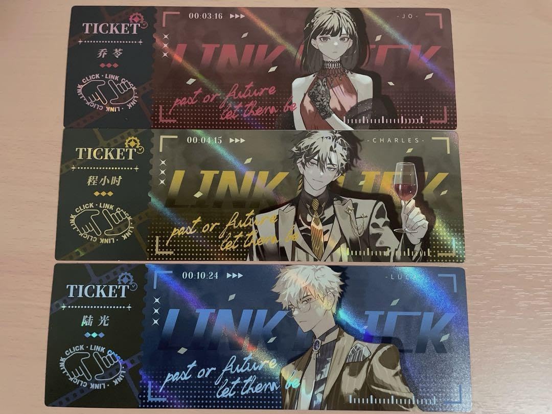 Amazon.co.jp: 時光代理人 ホログラムチケットvol1 程小時 陸光 喬苓