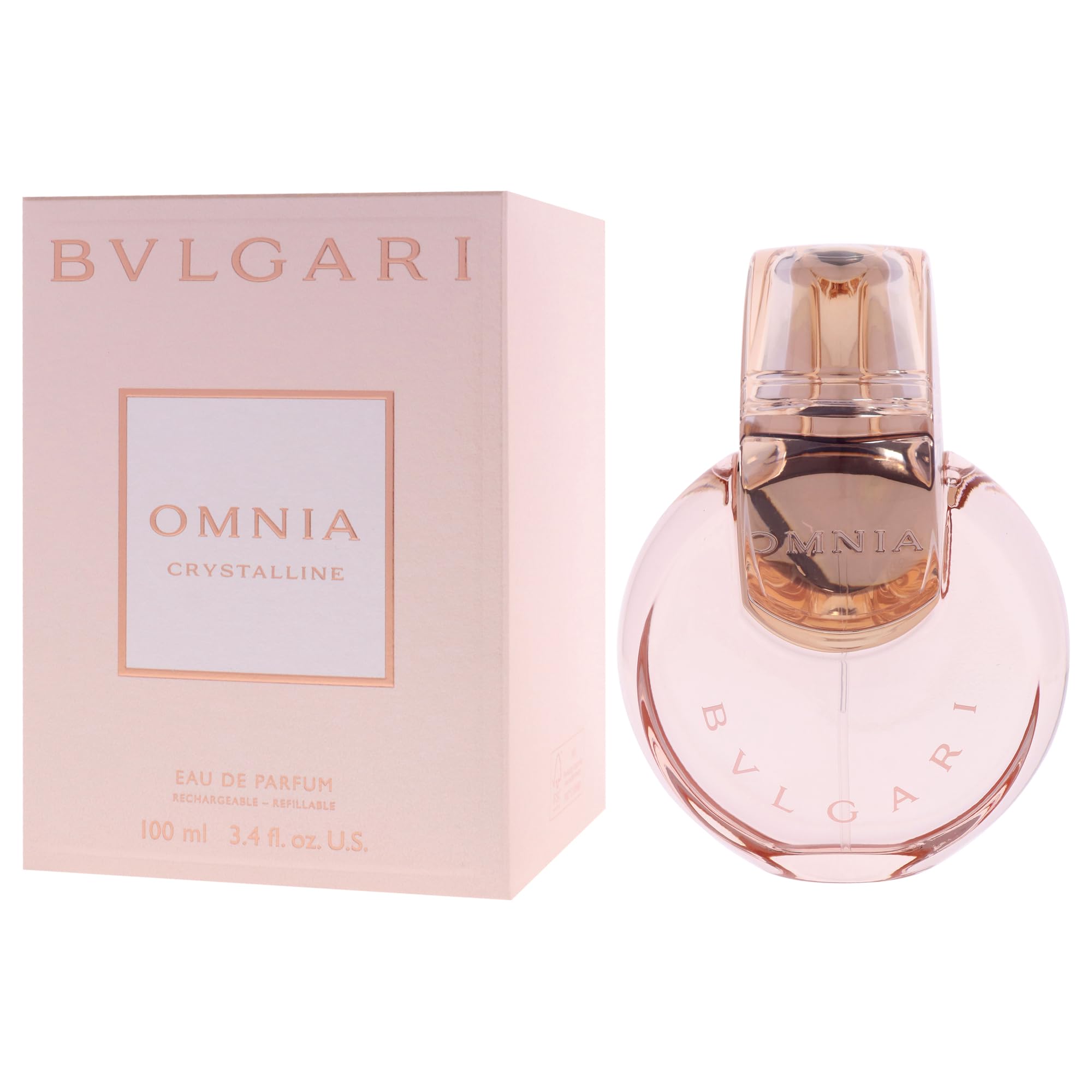 Amazon.com : Omnia Crystalline by Bvlgari for Women - 3.4 oz EDP