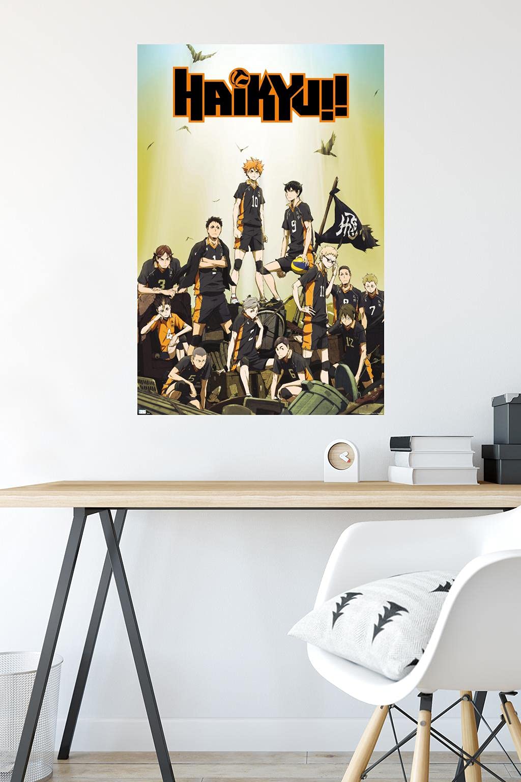 Amazon.co.jp: Trends International ハイキューキーアートウォール