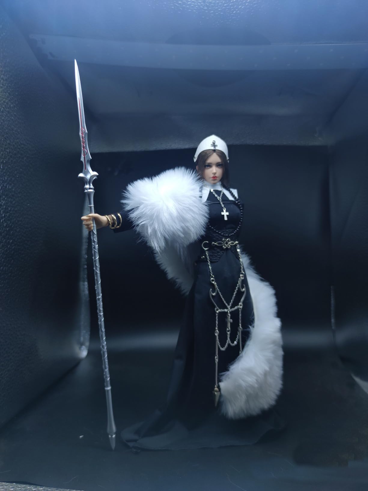 Amazon.co.jp: 1/6服セクシー 1/6服 女性 生贄の衣装、司祭の衣装