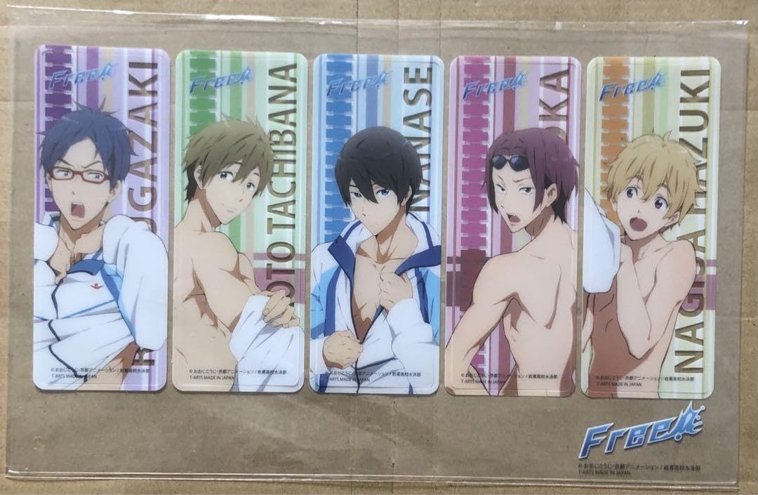 Free! クリアしおり 七瀬遙 KAエスマ文庫 C93 販売 希少品