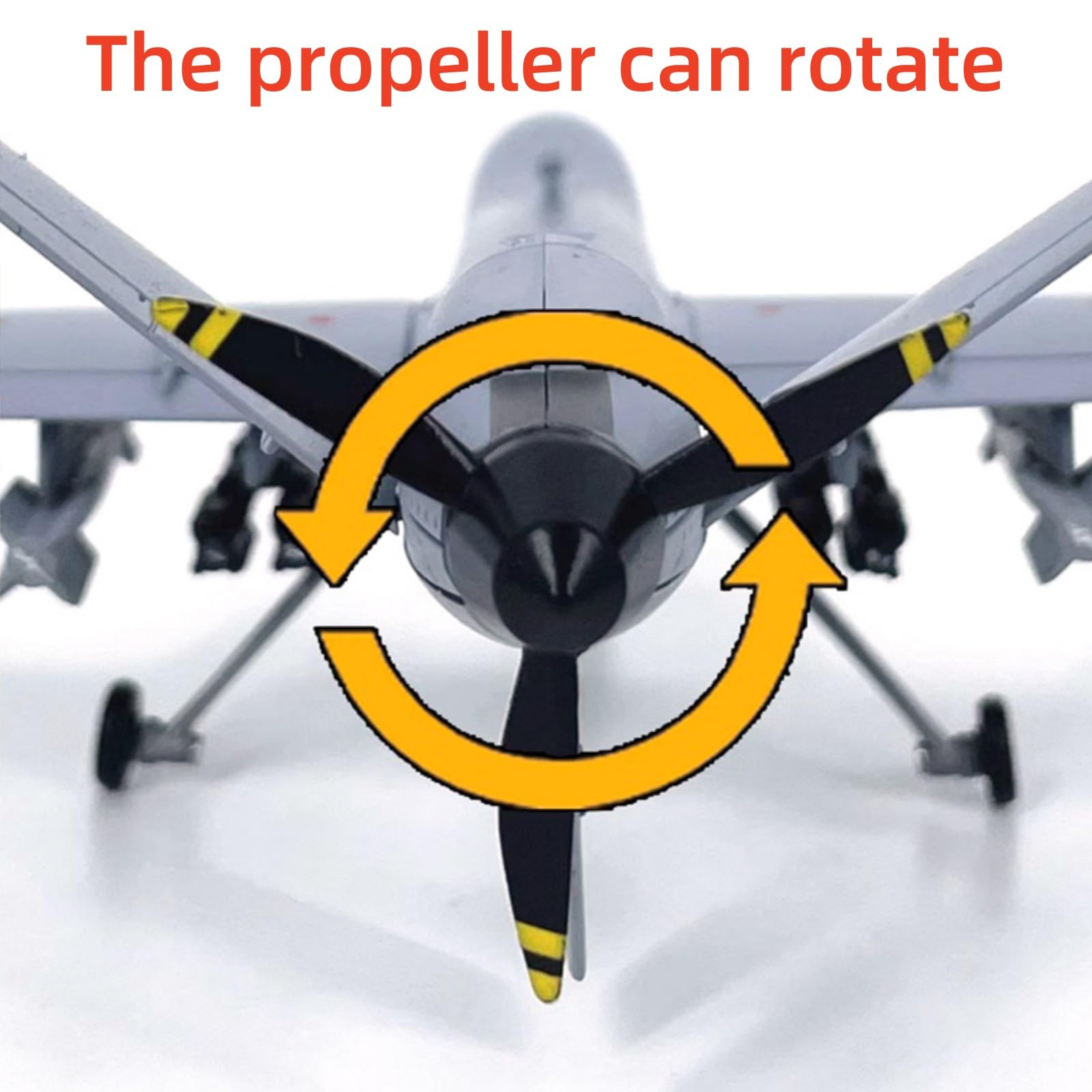 Amazon.com: ZEZEFUFU 1/72 Scale US Air Force MQ-9 Reaper UAV Model