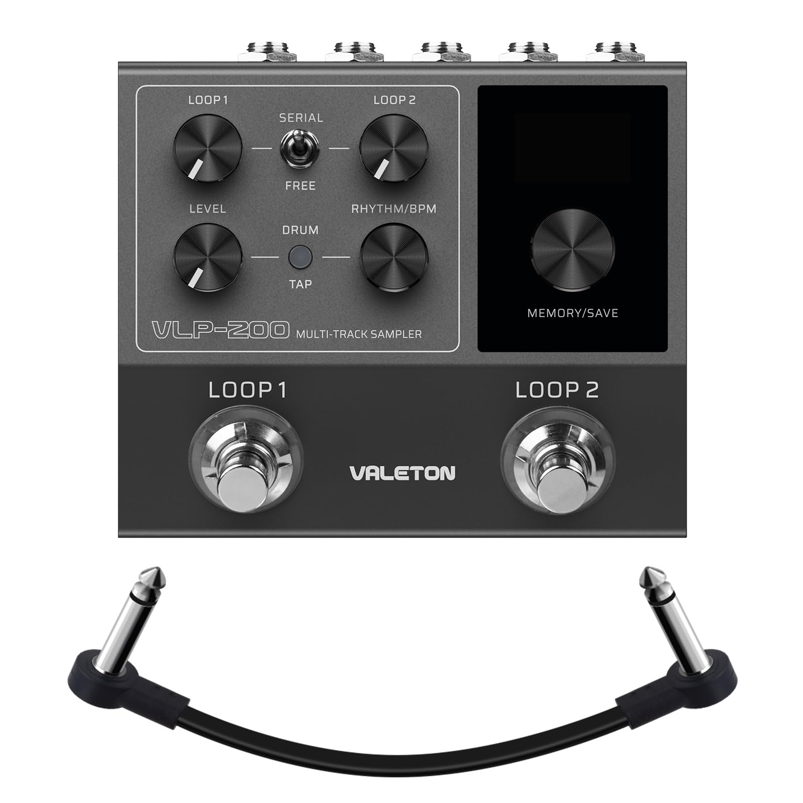 Amazon.com: VALETON Looper Pedal Dual Track Stereo Looper for
