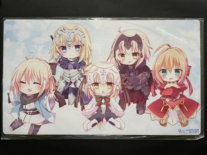 Amazon.co.jp: FGO プレイマット 沖田総司 アルトリア ジャンヌ ネロ