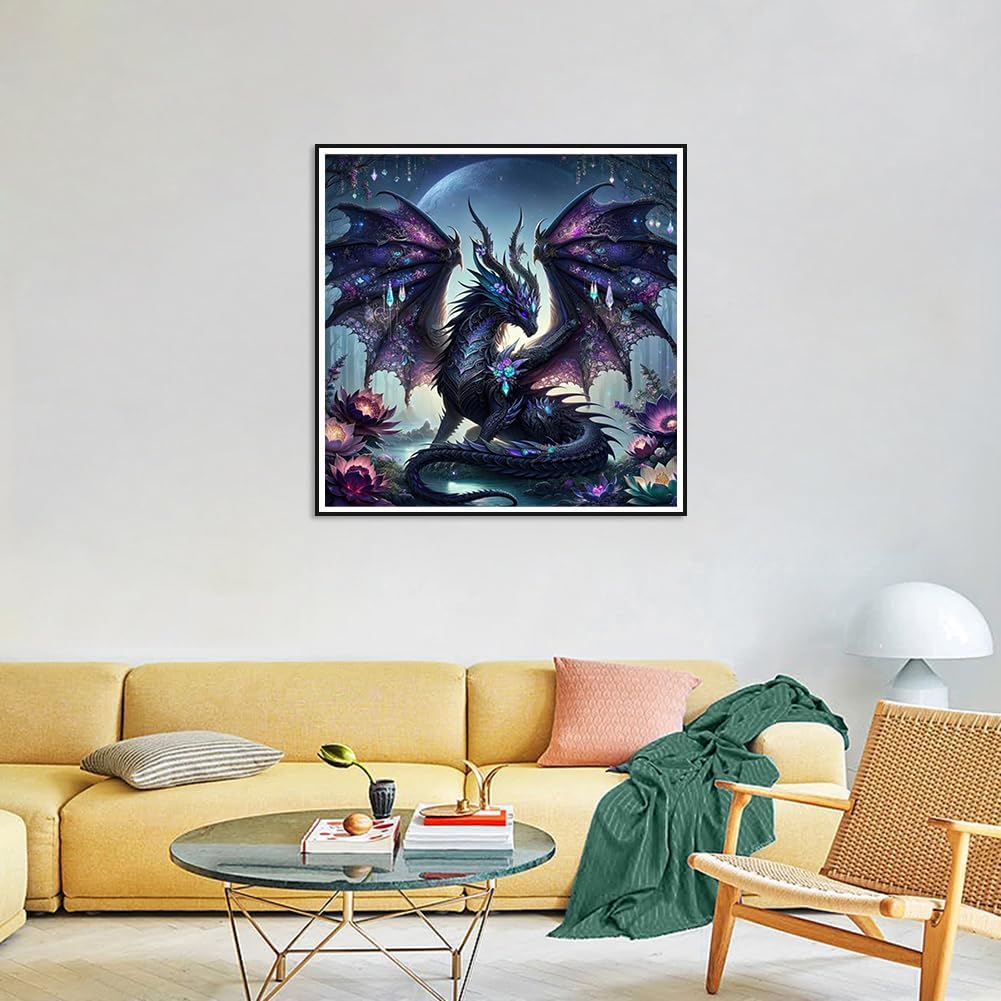 Amazon.com: Ekuxom 5D Dragon Diamond Art Kits for Adults, Dragon