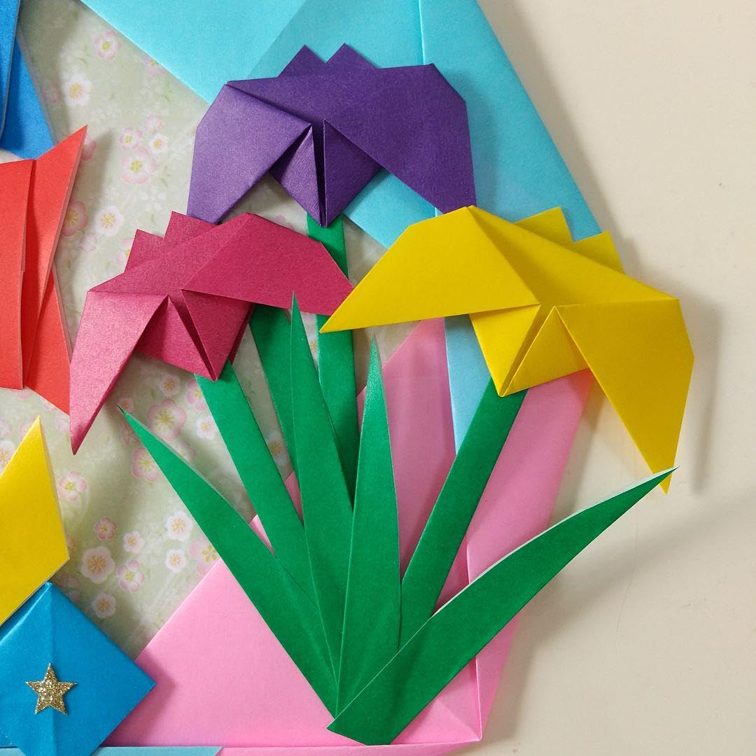 Amazon.co.jp: 折り紙リース 5月壁面飾り こいのぼり(こ11) : おもちゃ