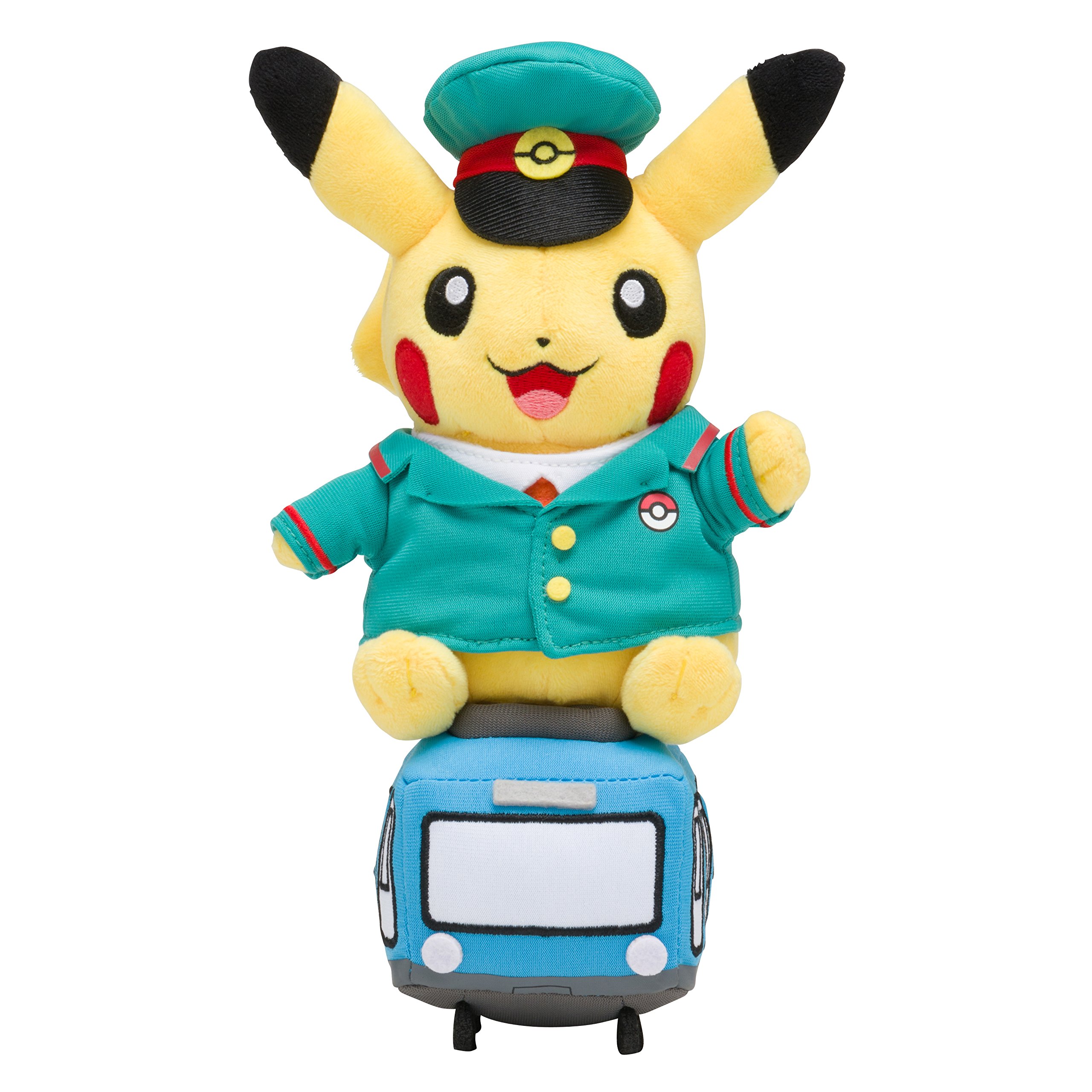 Amazon.co.jp: ポケモンセンターオリジナル ぬいぐるみ 電車ピカチュウ
