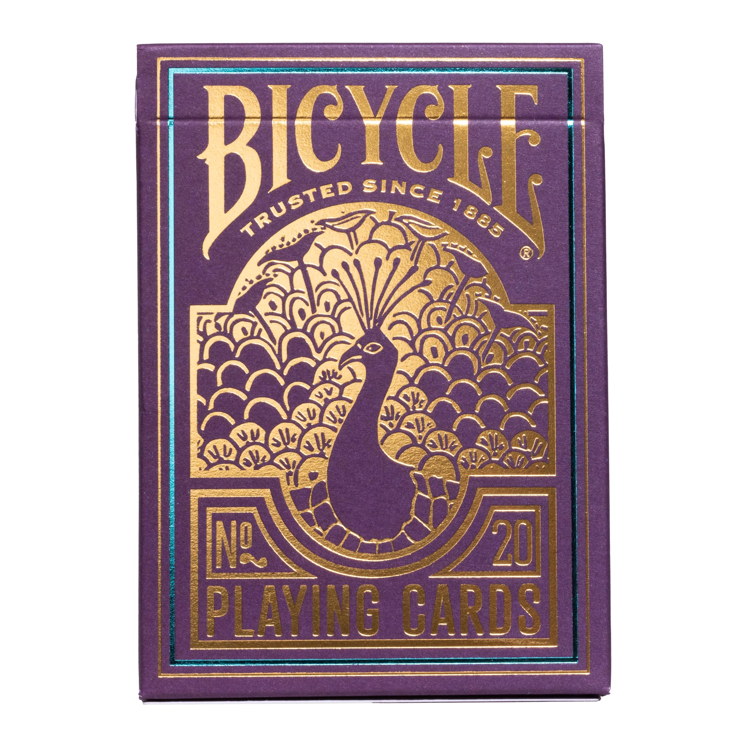 Amazon.co.jp: Bicycle Purple Peacock: No. 20 Playing cards : おもちゃ