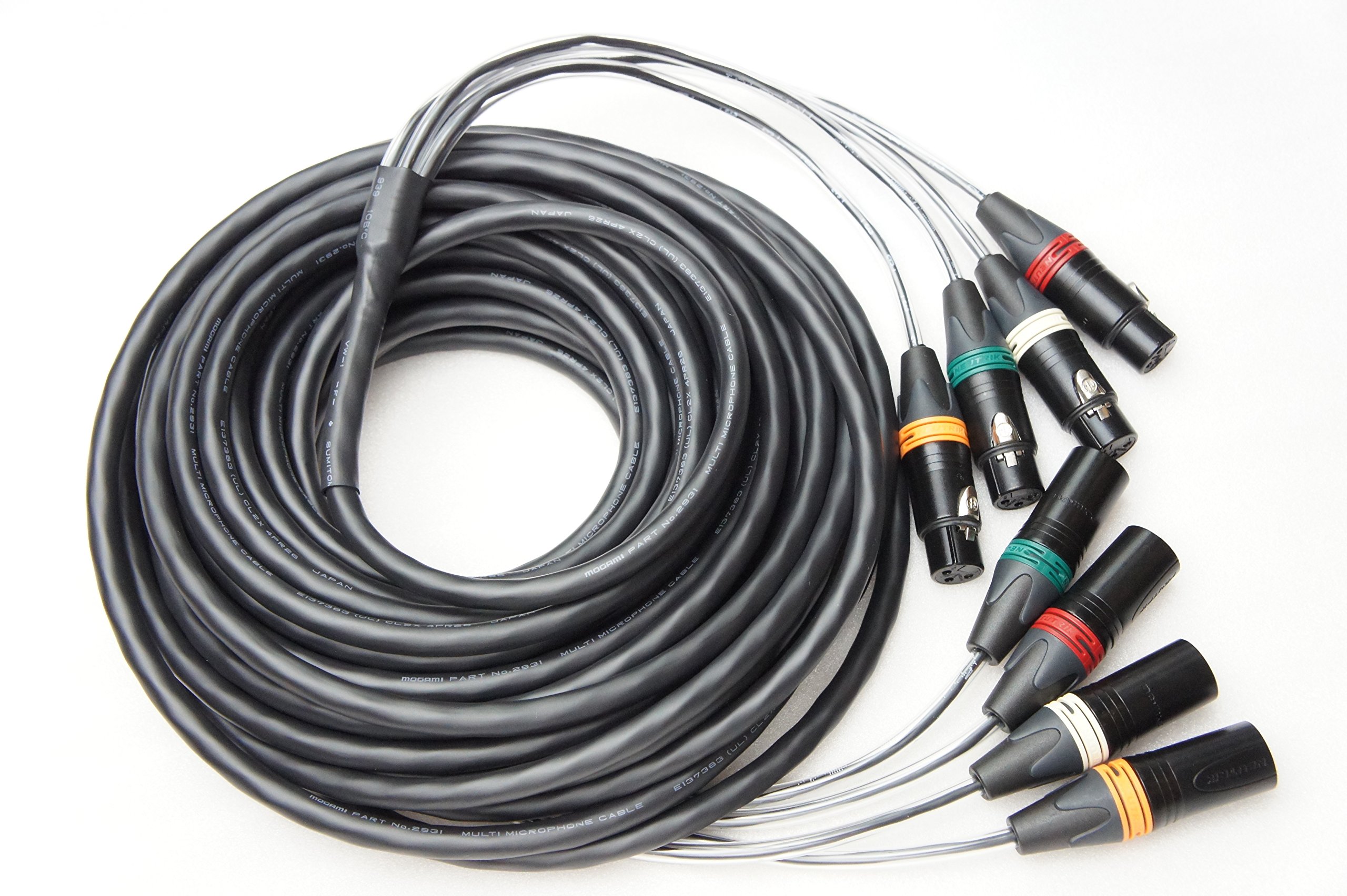 Amazon | Mogami モガミ 2931 Snake 4chマルチマイクケーブル (30m