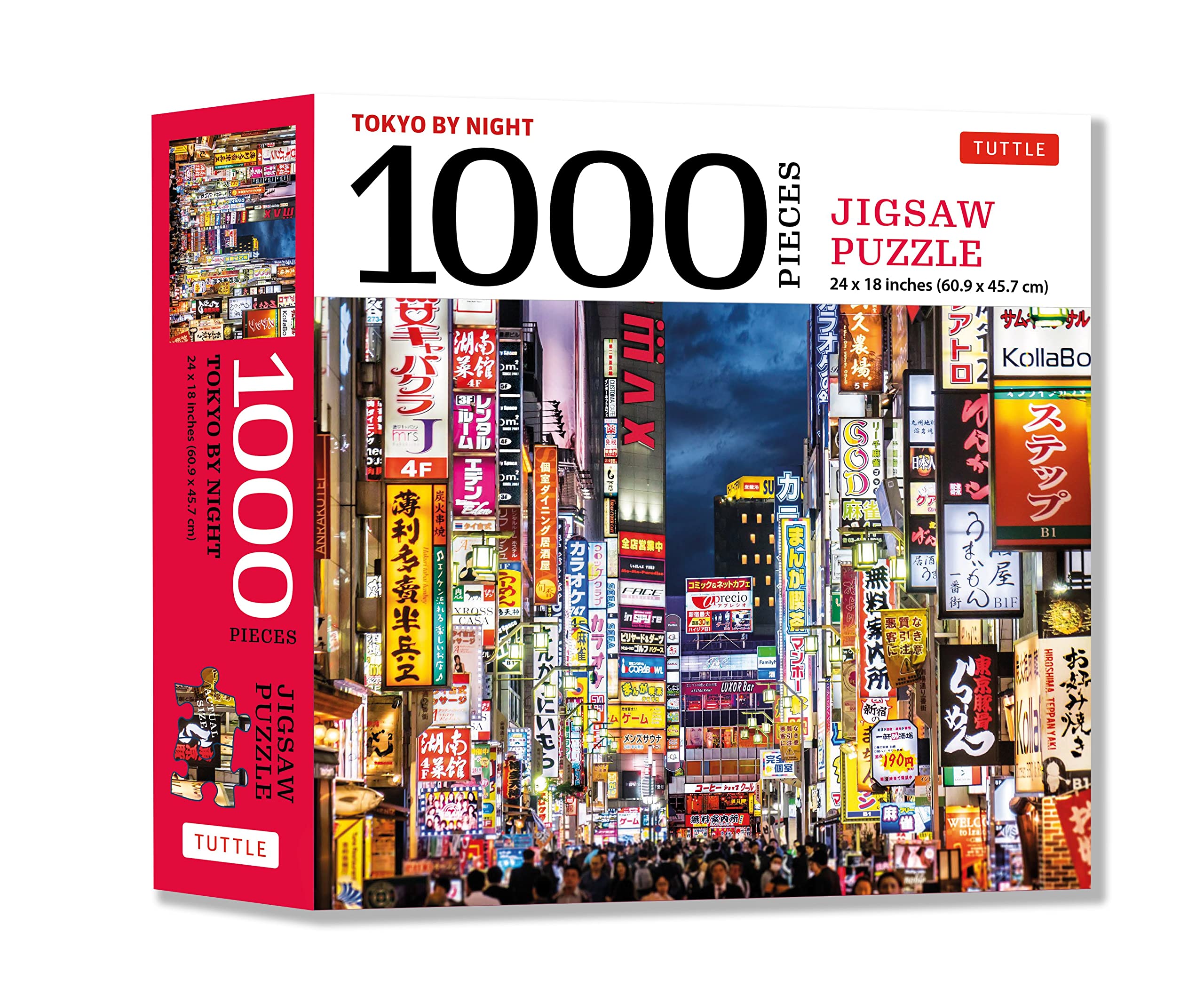 Amazon.com: Tokyo by Night - 1000 Piece Jigsaw Puzzle: Tokyo's