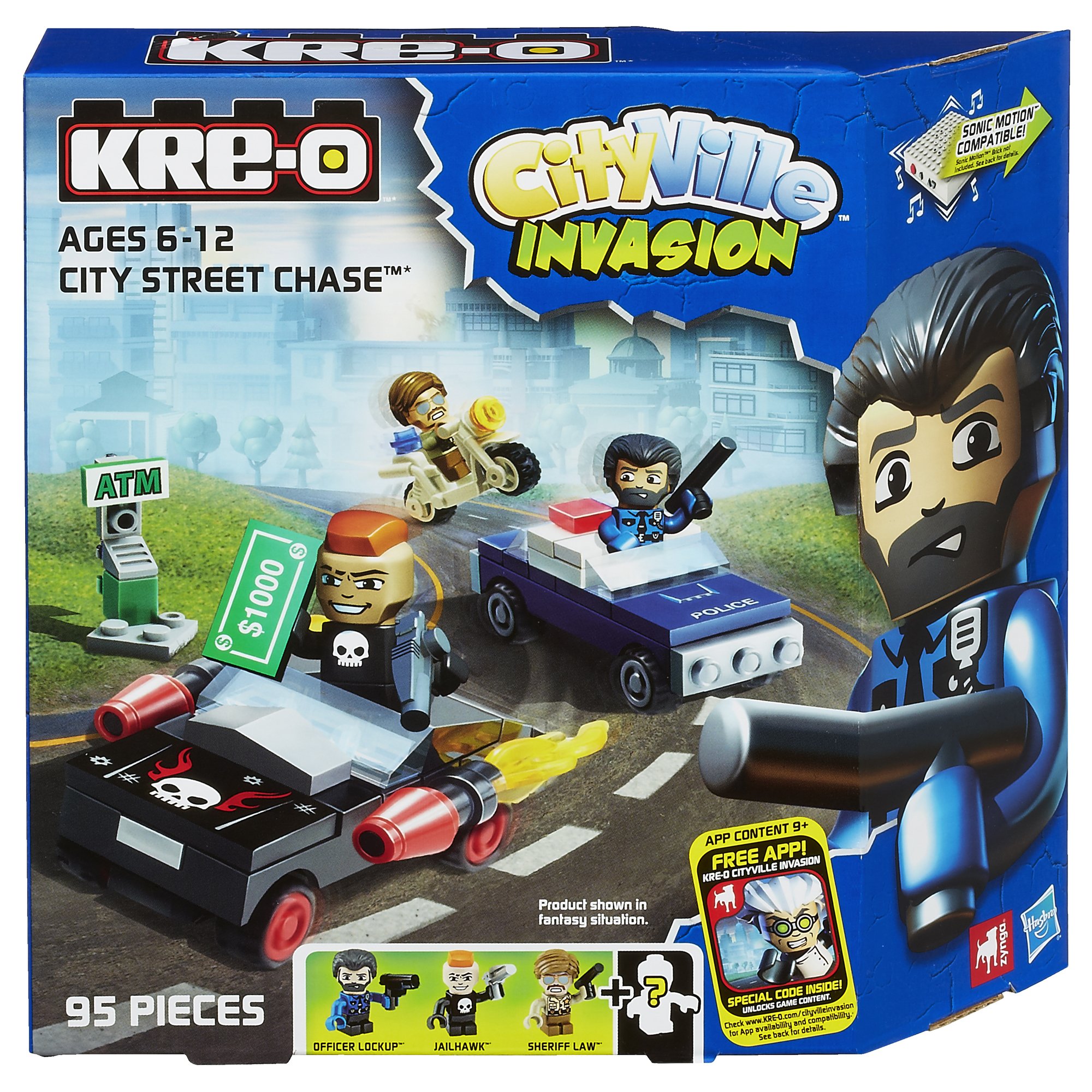 Amazon.com: KRE-O CityVille Invasion City Street Chase Set (A4913