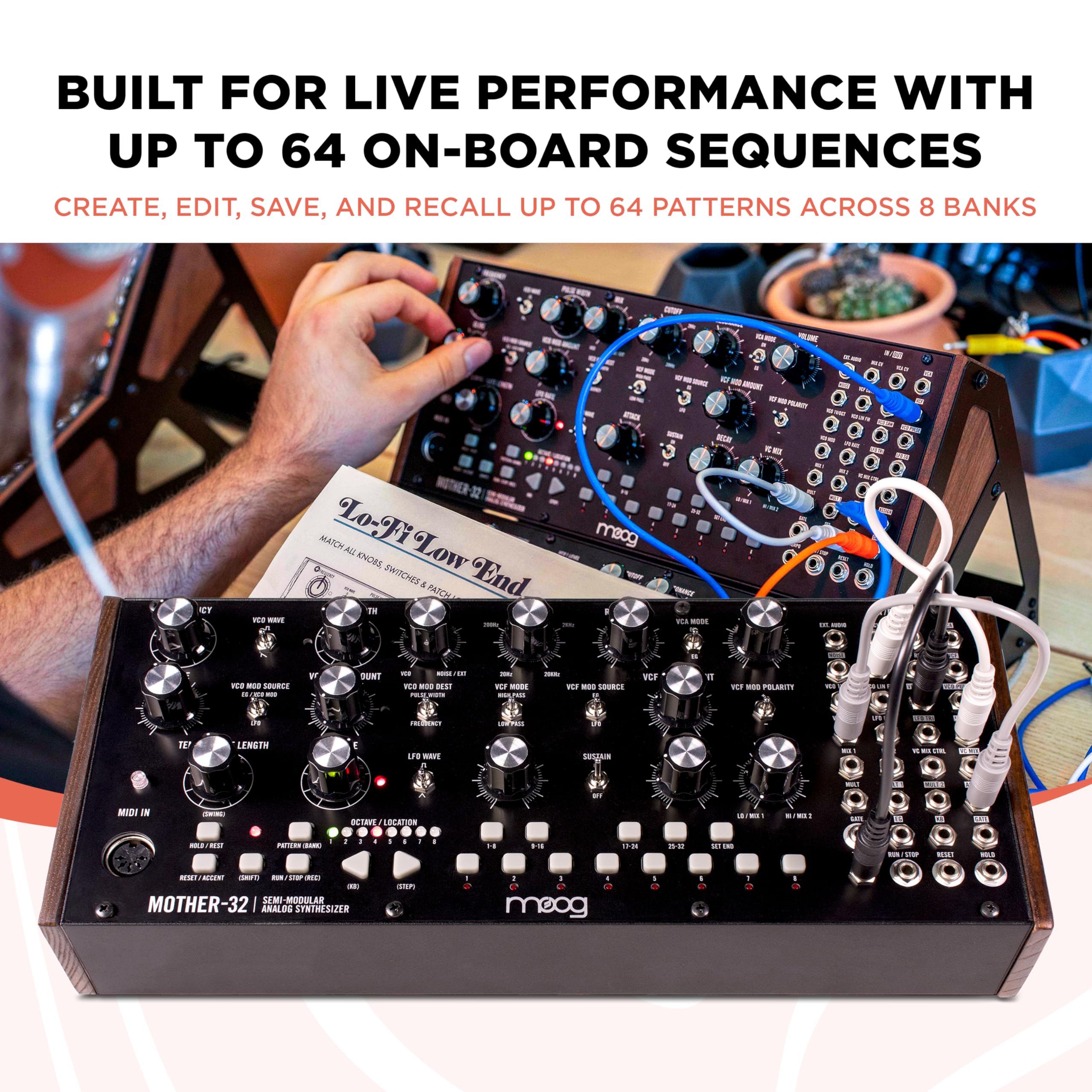 Moog Mother-32 Semi Modular Analog Synthesizer : Amazon.sg