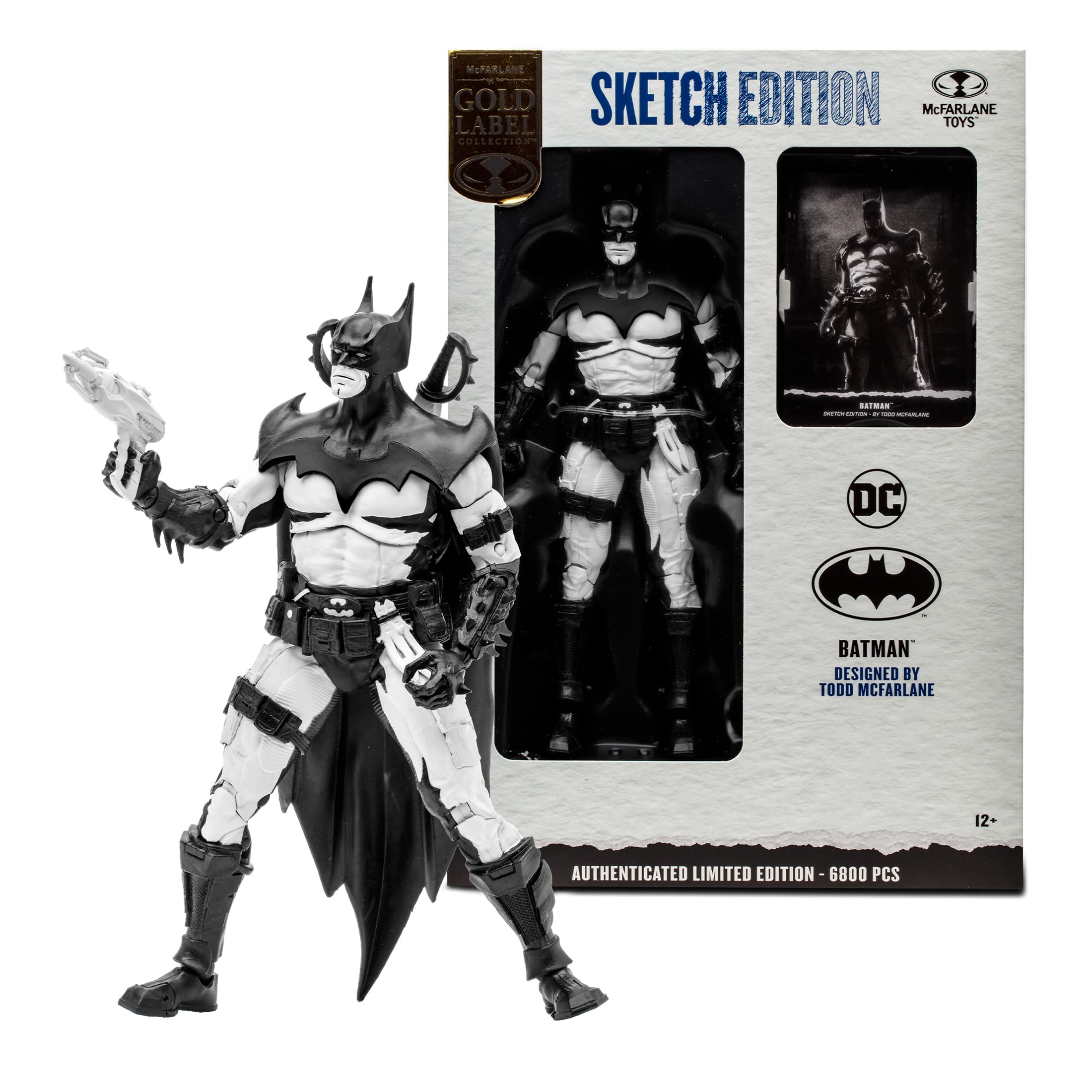 Amazon.com: McFarlane Toys DC Multiverse Batman 7-Inch Scale