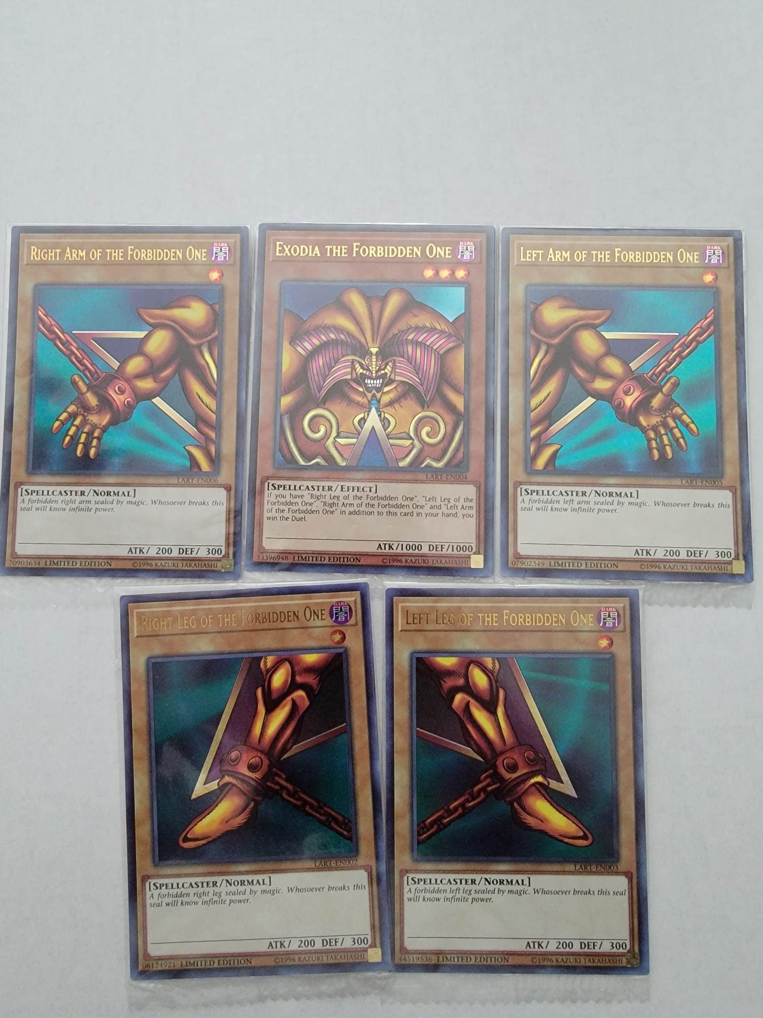 Amazon.com: Exodia The Forbidden One - YuGiOh Lost Art Yugi's God