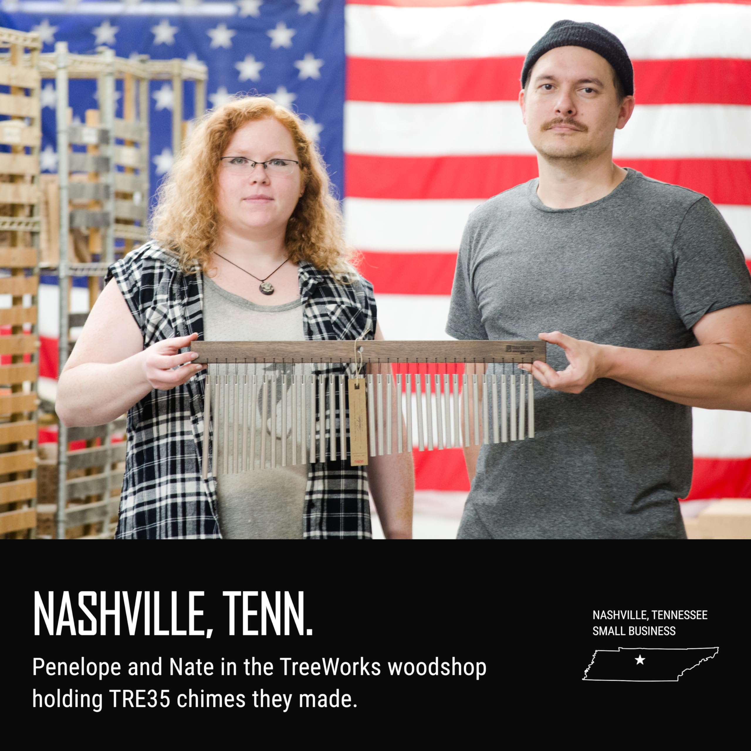 Amazon.com: TreeWorks Chimes Classic Large Single Row Bar Chimes