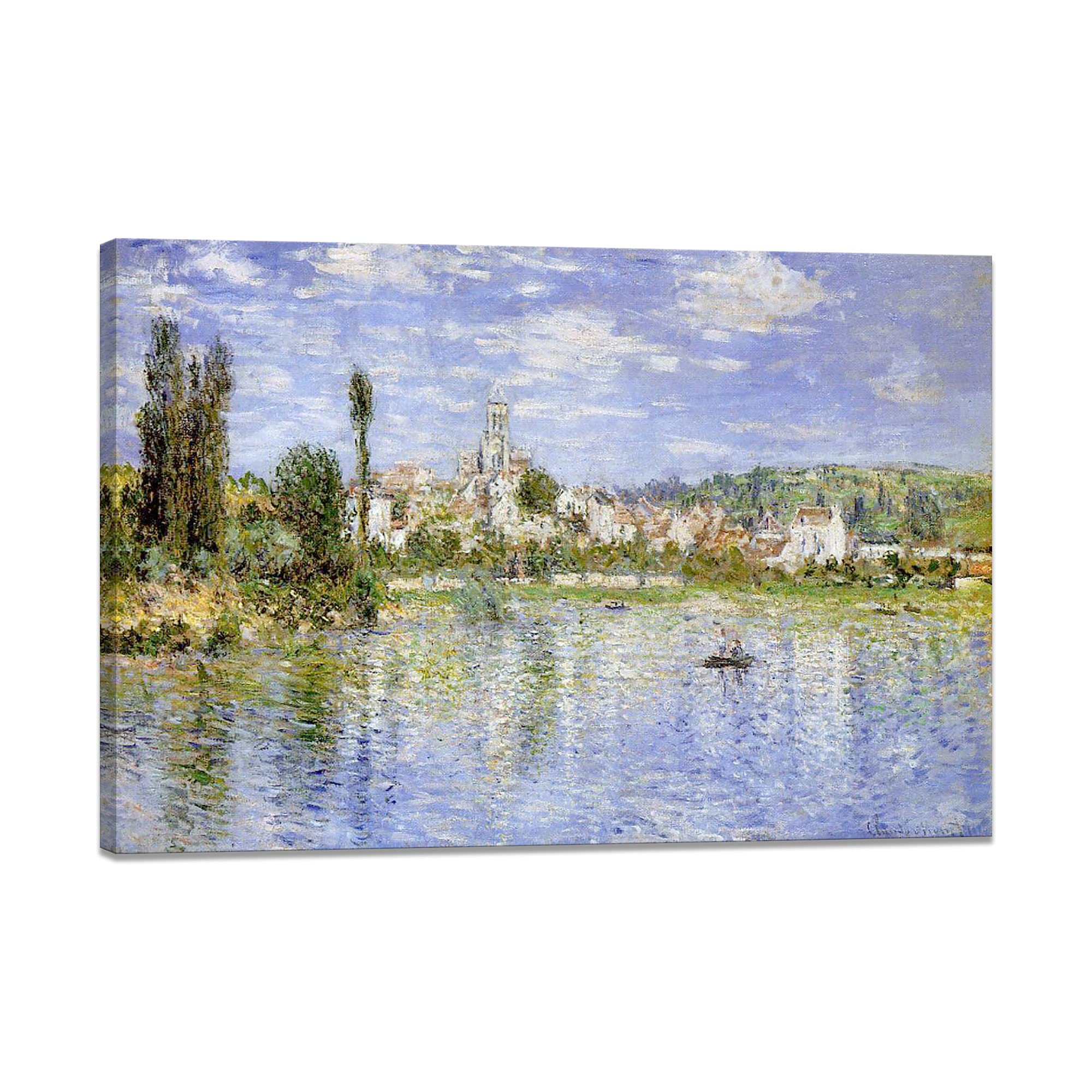 Amazon.co.jp: アートパネル クロード・モネ 油絵 印象派 セーヌ川