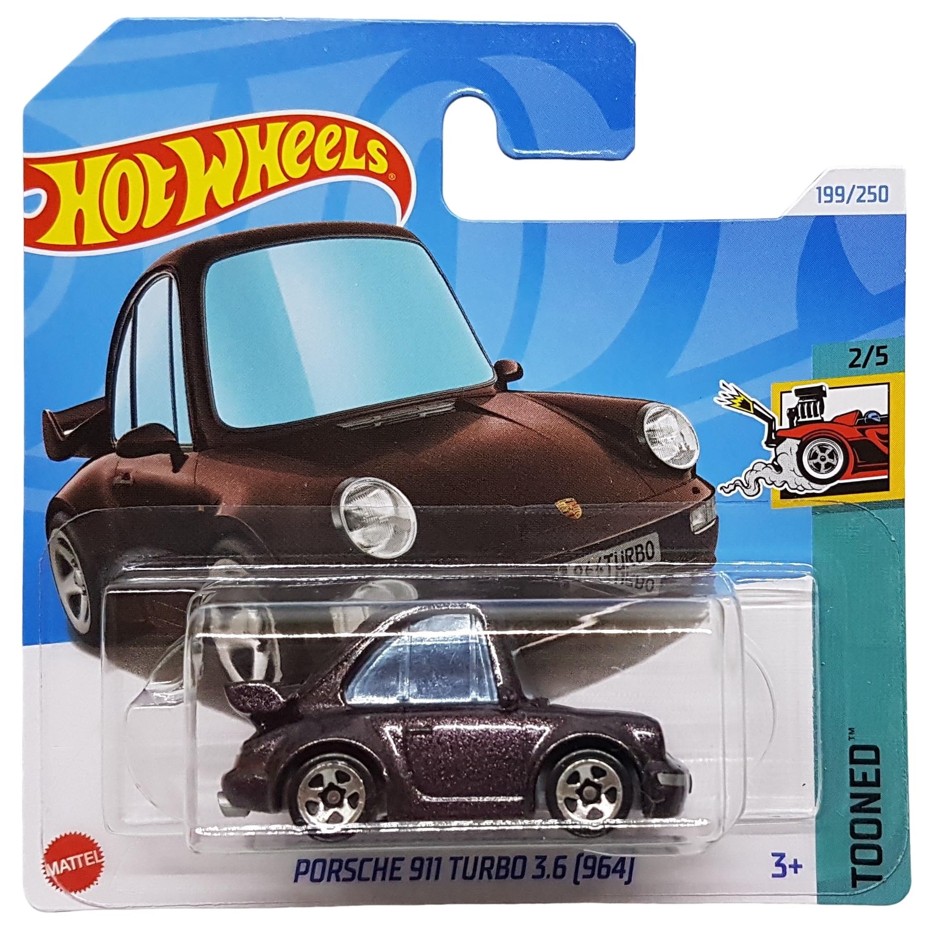 Amazon.com: Hot Wheels - Porsche 911 Turbo 3.6 [964] - Tooned 2/5