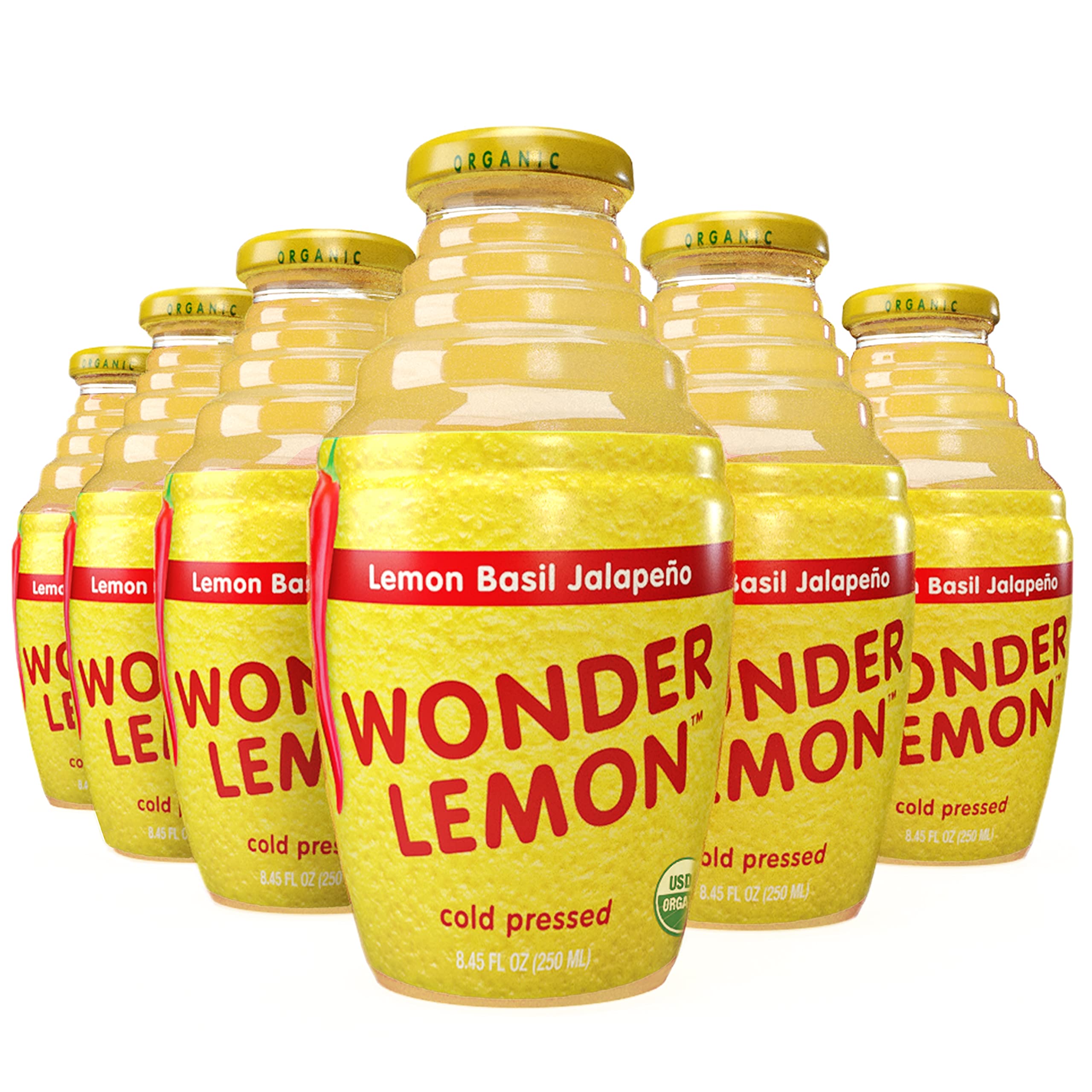 Amazon.com : Wonder Lemon Organic Lemon Basil Jalapeno Cold
