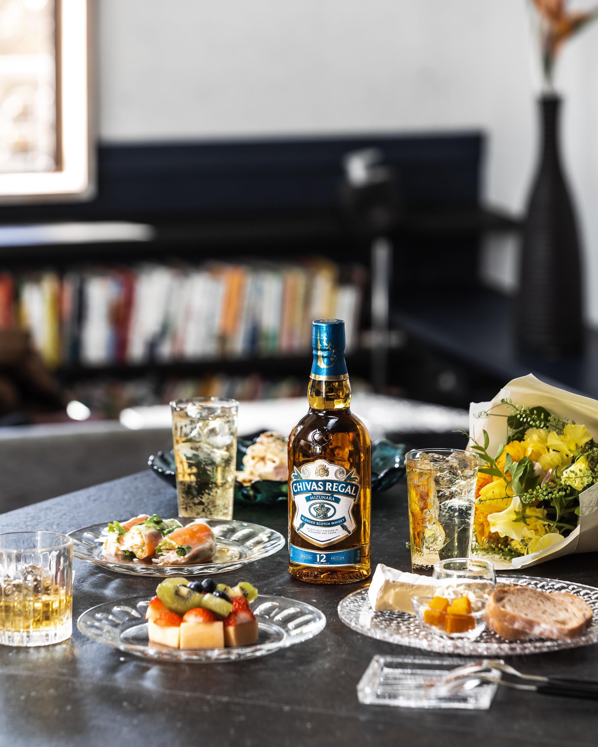 Amazon.co.jp: Chivas Regal (シーバスリーガル) ミズナラ 12年 350ml