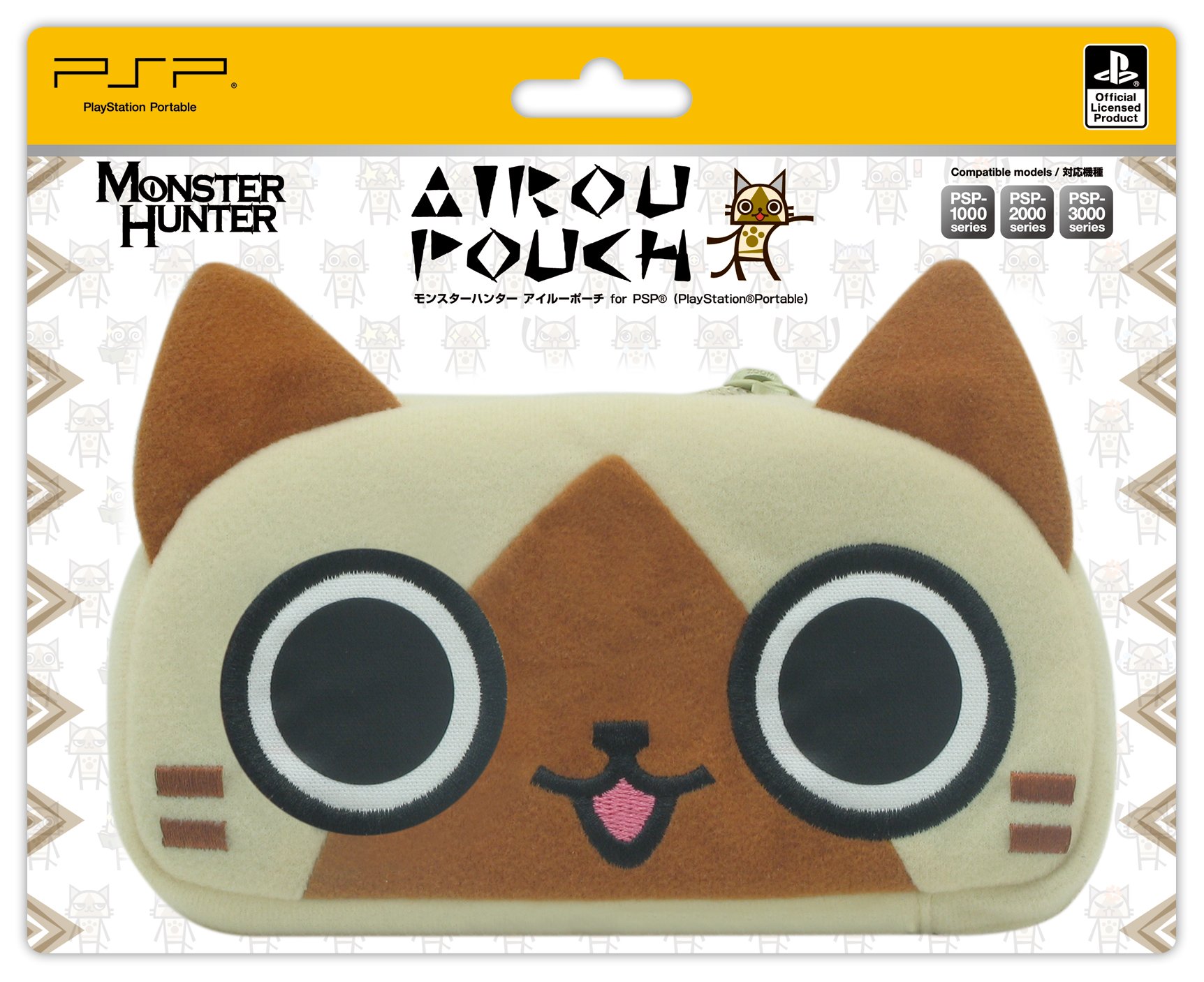 Amazon | モンスターハンター アイルーポーチ for PSP | ケース