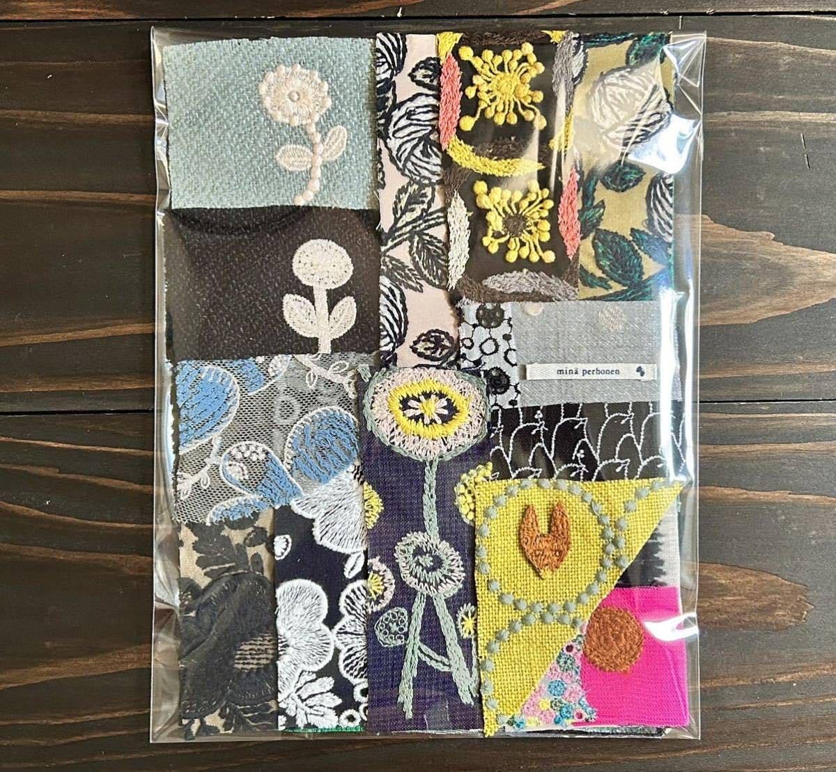 Amazon.co.jp: ∞ mina perhonen ∞ はぎれ 46枚 セット ミナ