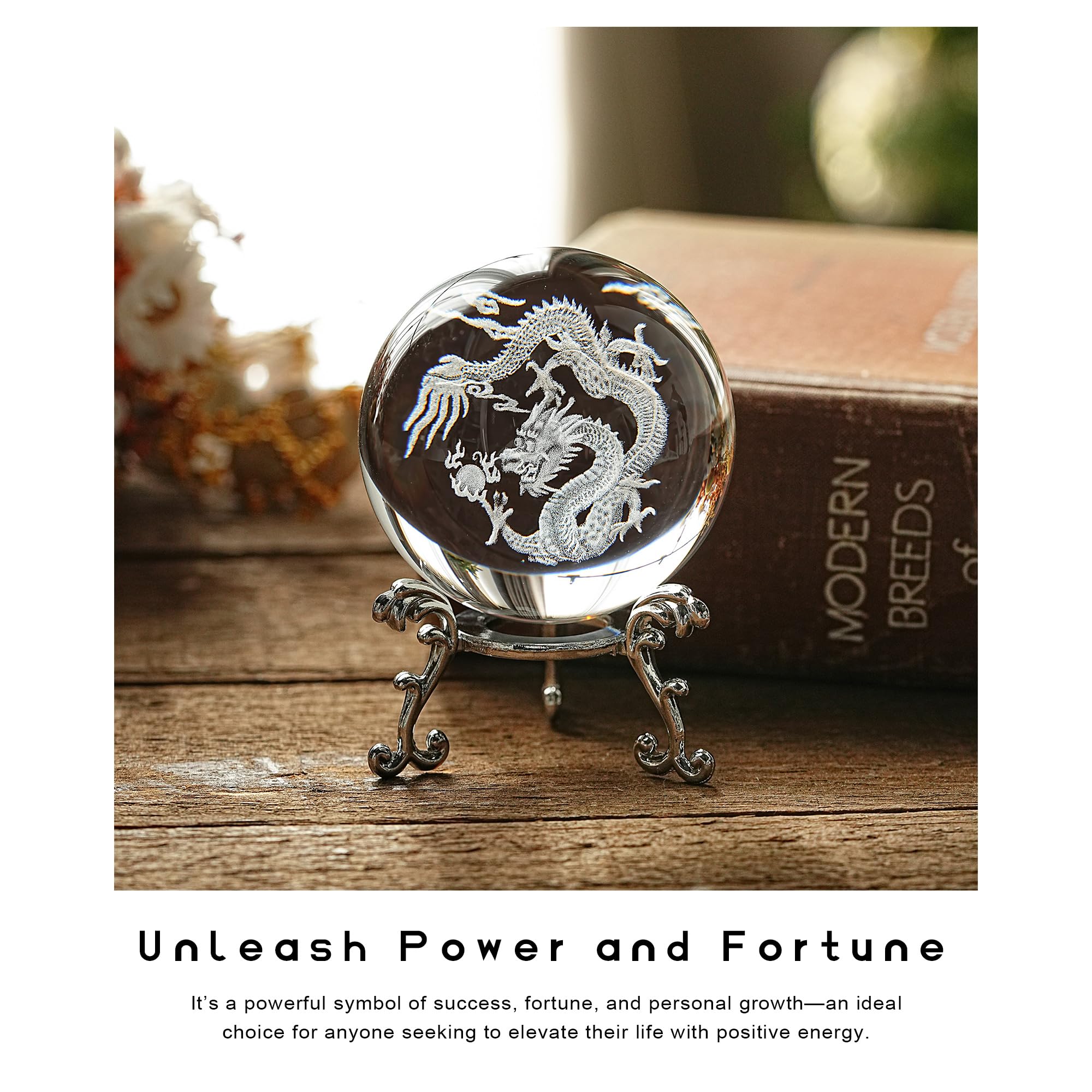 Amazon.co.jp: HDCRYSTALGIFTS クリスタル 2.4インチ (60mm) 中国の