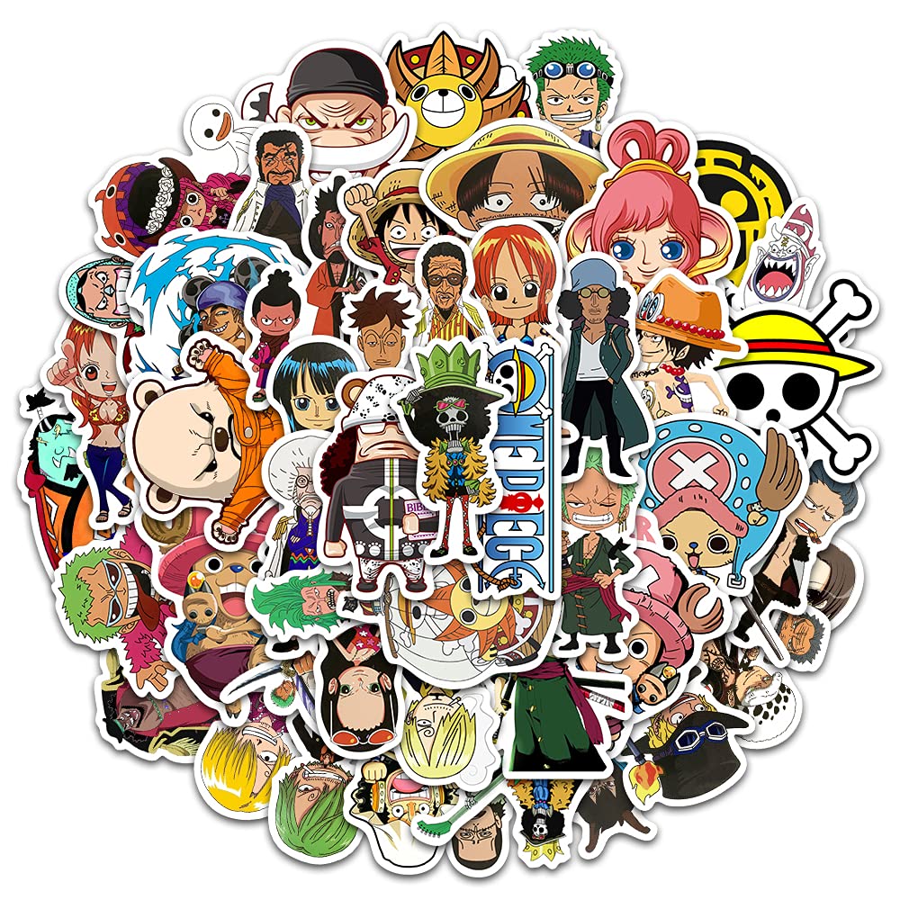 Amazon.co.jp: For ワンピース ステッカー 50枚セット かわいいアニメ