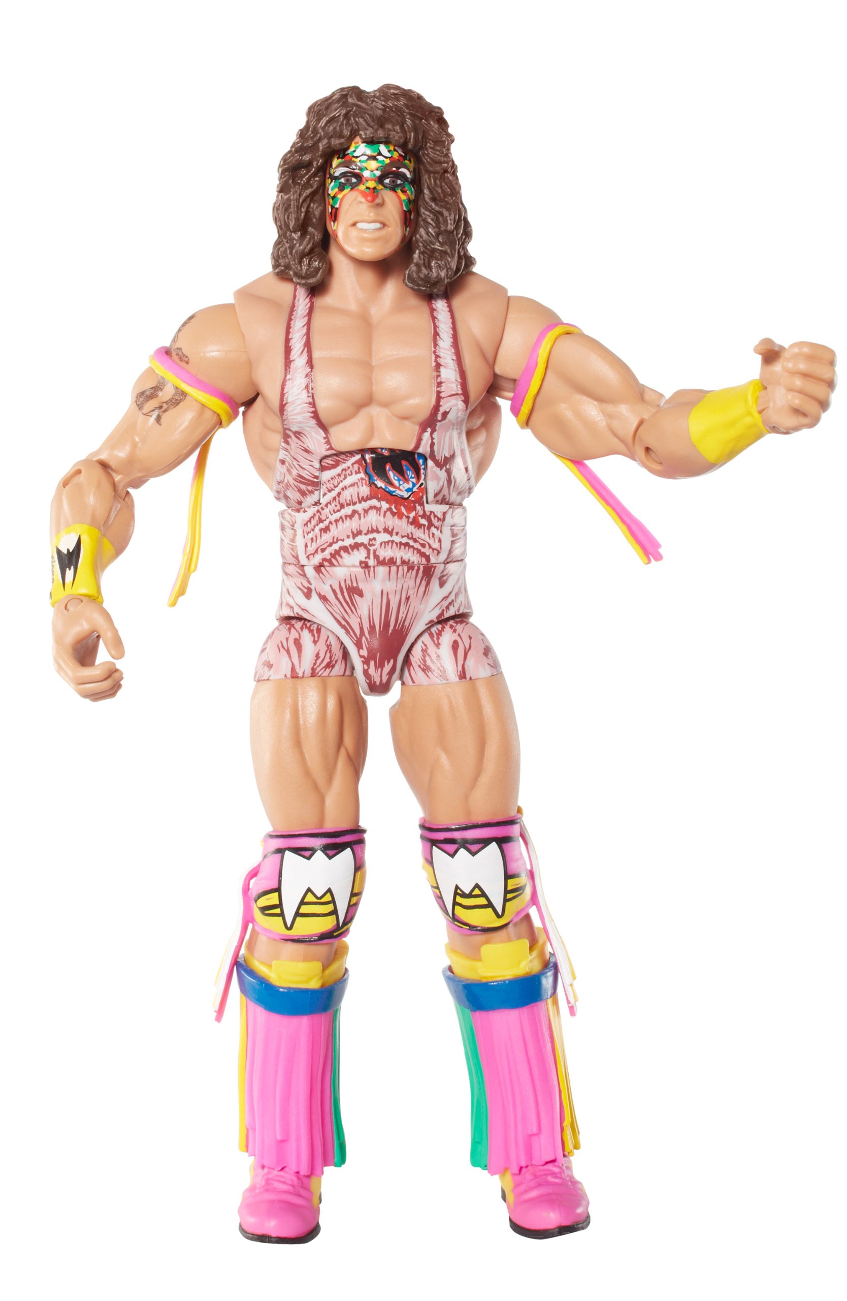 WWE Elite 26 Action Figure Ultimate Warrior Mattel : Amazon.it
