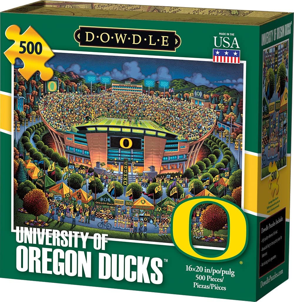 Amazon.co.jp: DowdleフォークアートUniversity of Oregon Ducks