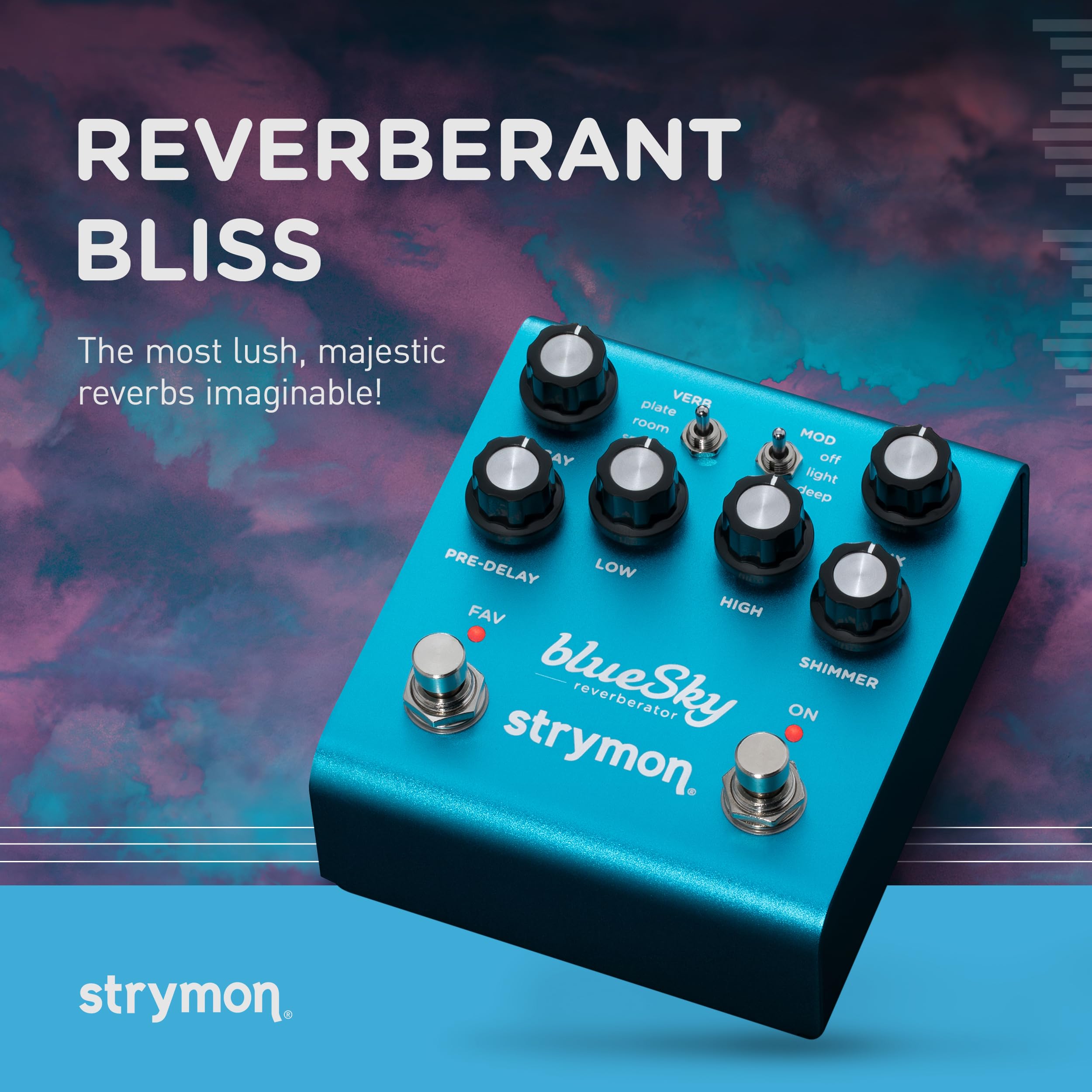 Amazon | Strymon/blueSky V2 ブルースカイ リバーブ | ディレイ