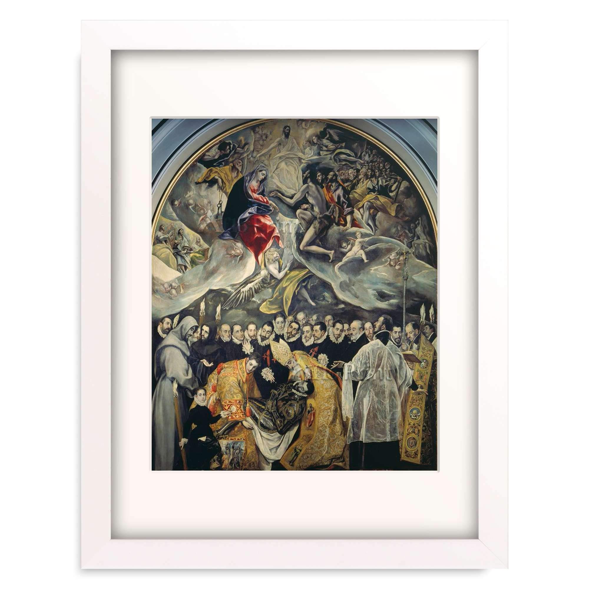 Amazon.co.jp: エル・グレコ El Greco 「オルガス伯の埋葬 The Burial