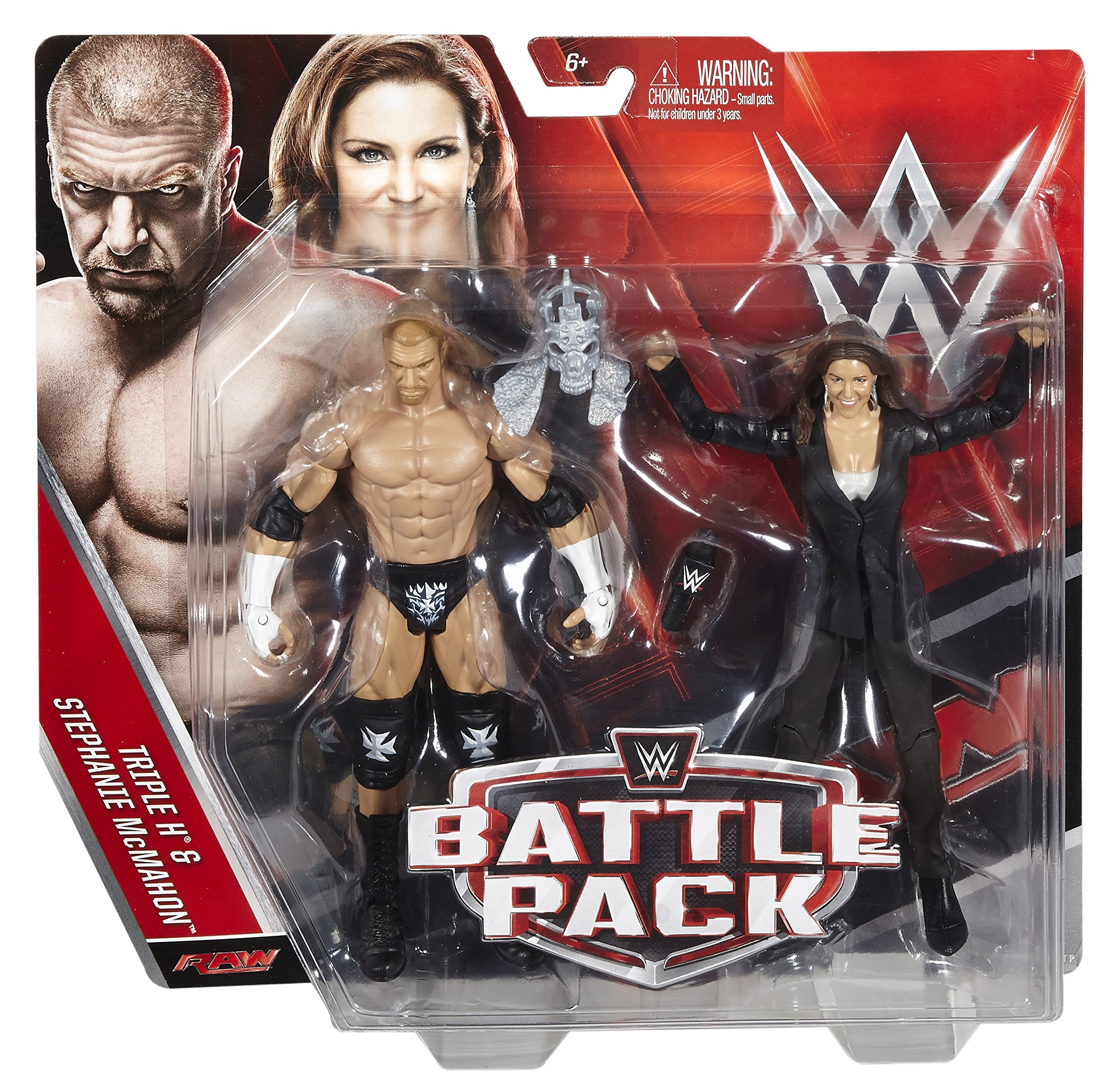 Amazon.com: WWE Triple H and Stephanie Mcmahon Figure, 2-Pack