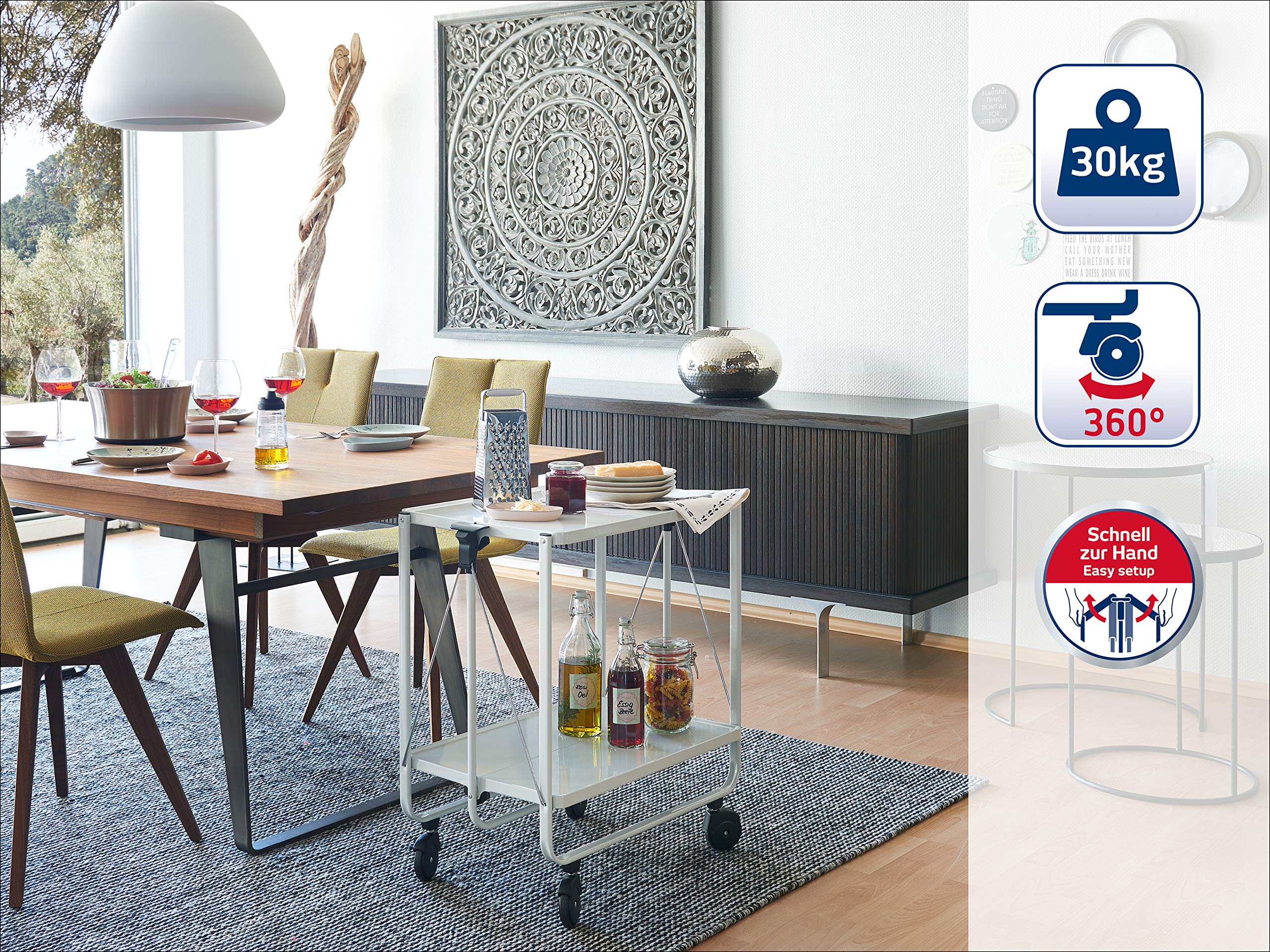 Amazon｜ライフハイト(Leifheit)【サイドカー ホワイト 62072 】サイド